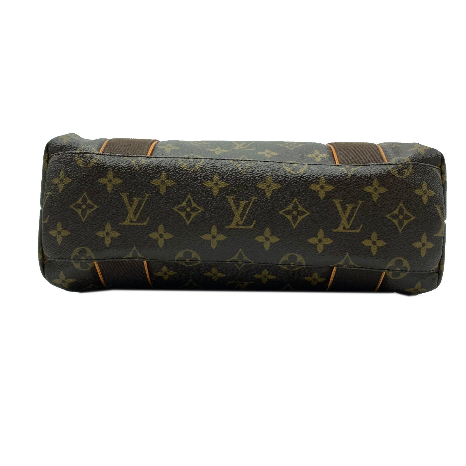 LOUIS VUITTON Monogram Cabas Beaubourg金扣手挽袋啡色