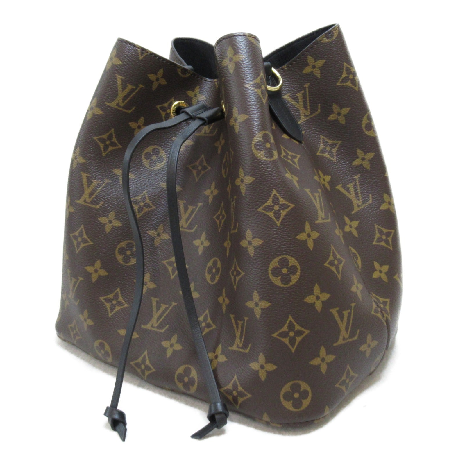 LOUIS VUITTON Monogram Neo Noe MM Shoulder Bag金扣肩背袋啡色