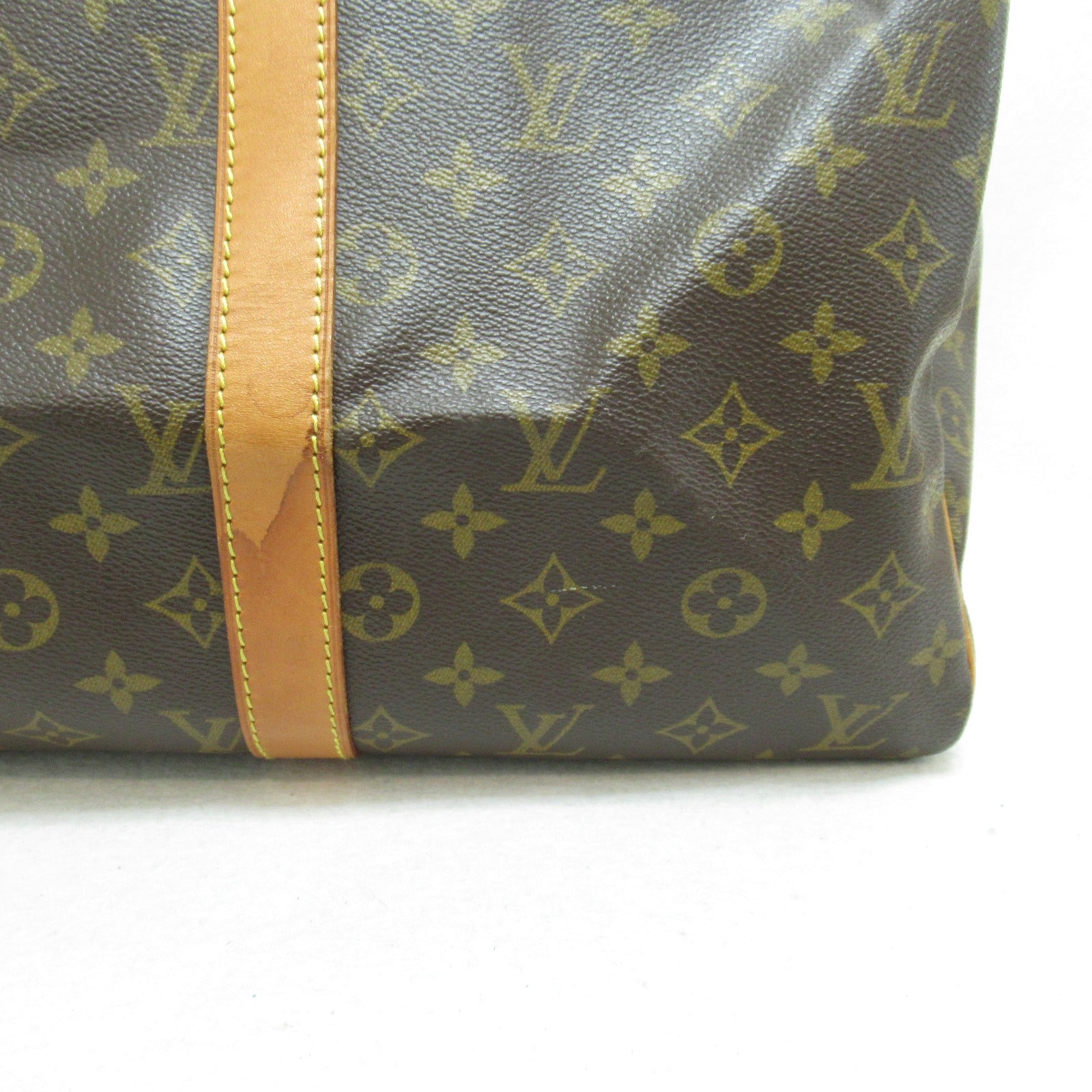 LOUIS VUITTON Monogram Keepall 45手挽袋啡色
