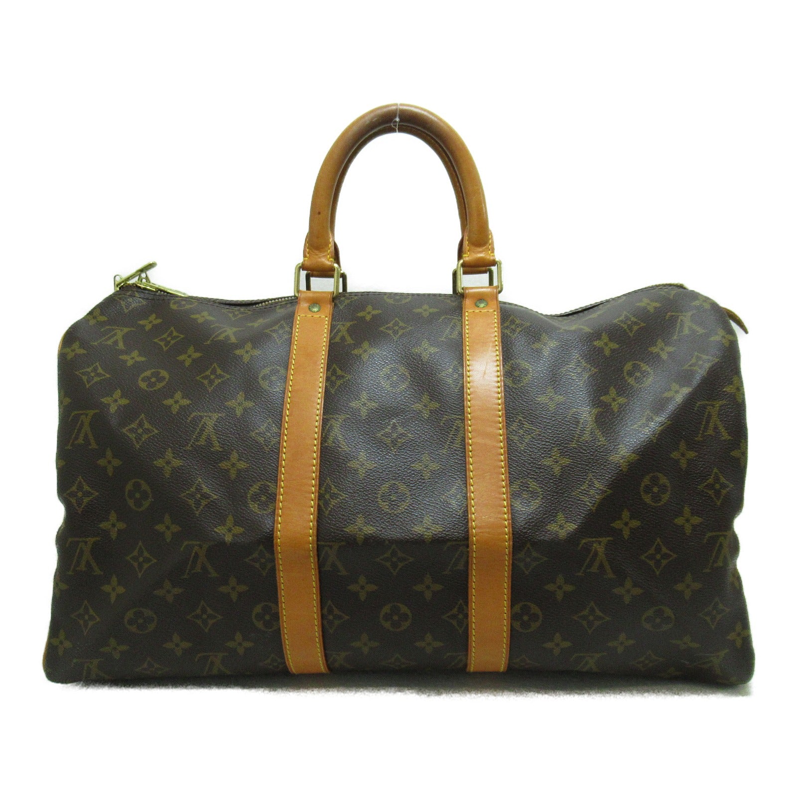 LOUIS VUITTON Monogram Keepall 45手挽袋啡色
