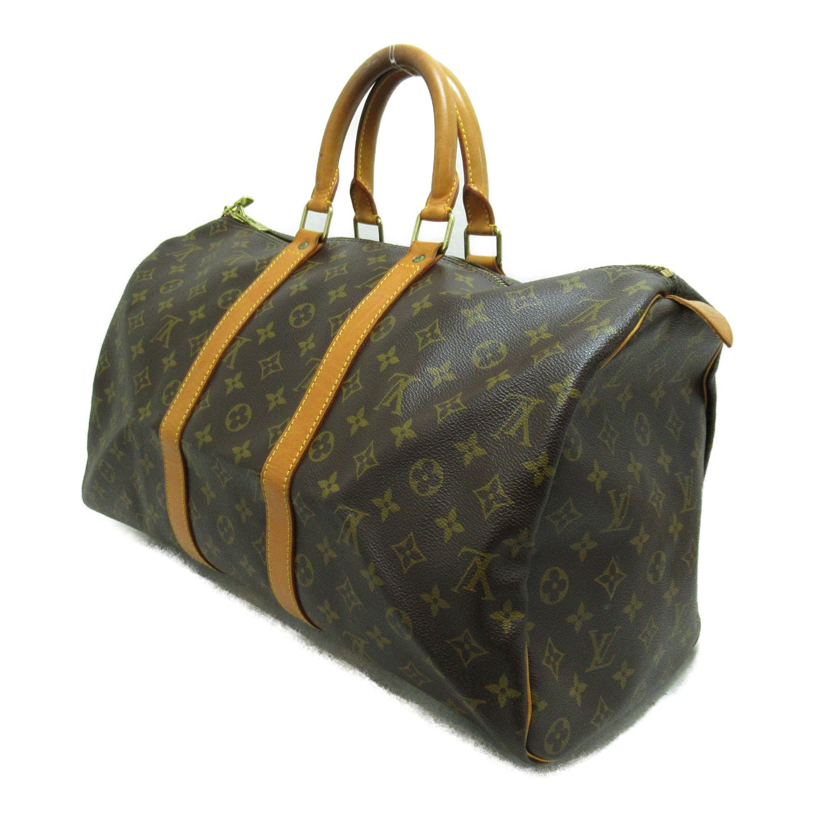 LOUIS VUITTON Monogram Keepall 45手挽袋啡色