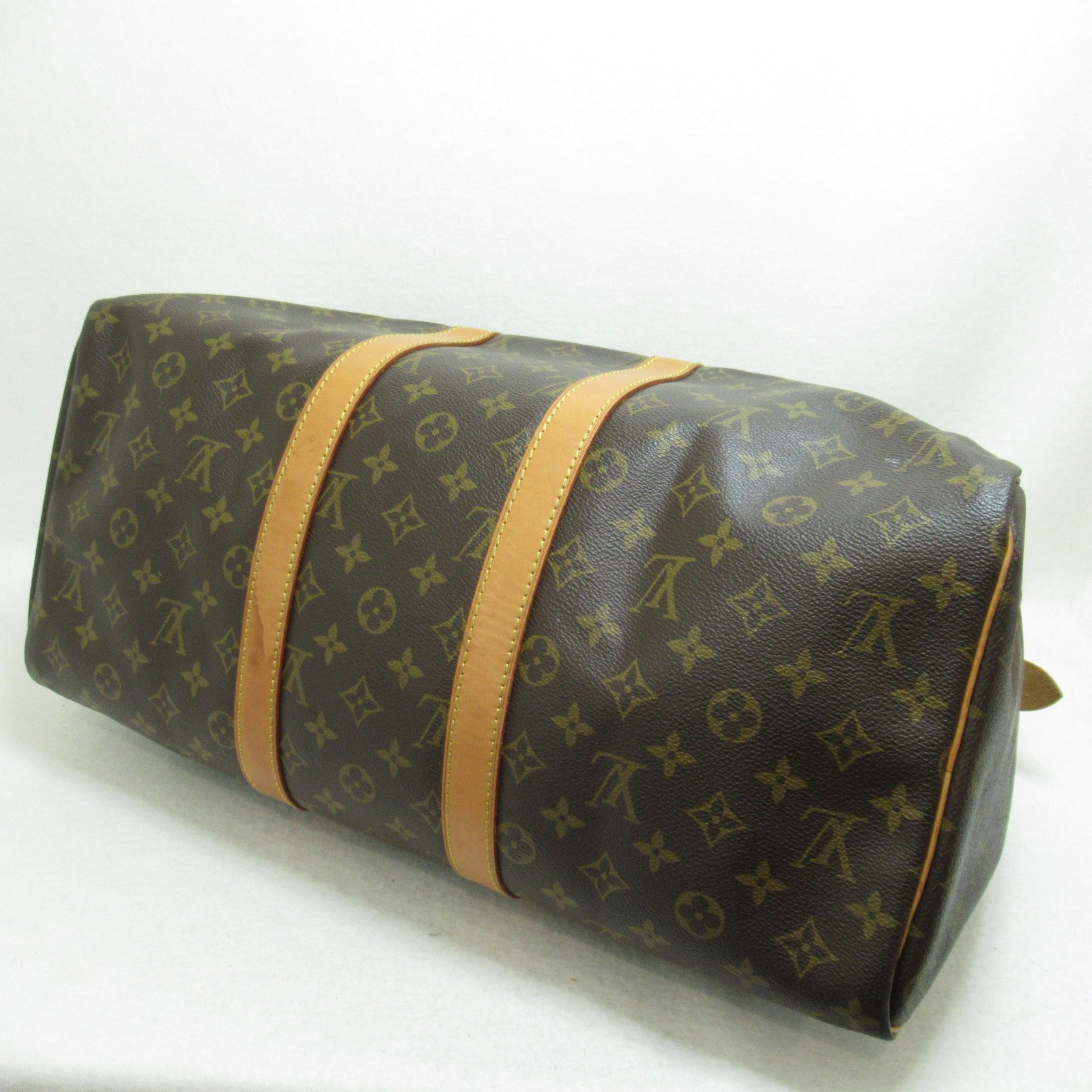 LOUIS VUITTON Monogram Keepall 45手挽袋啡色