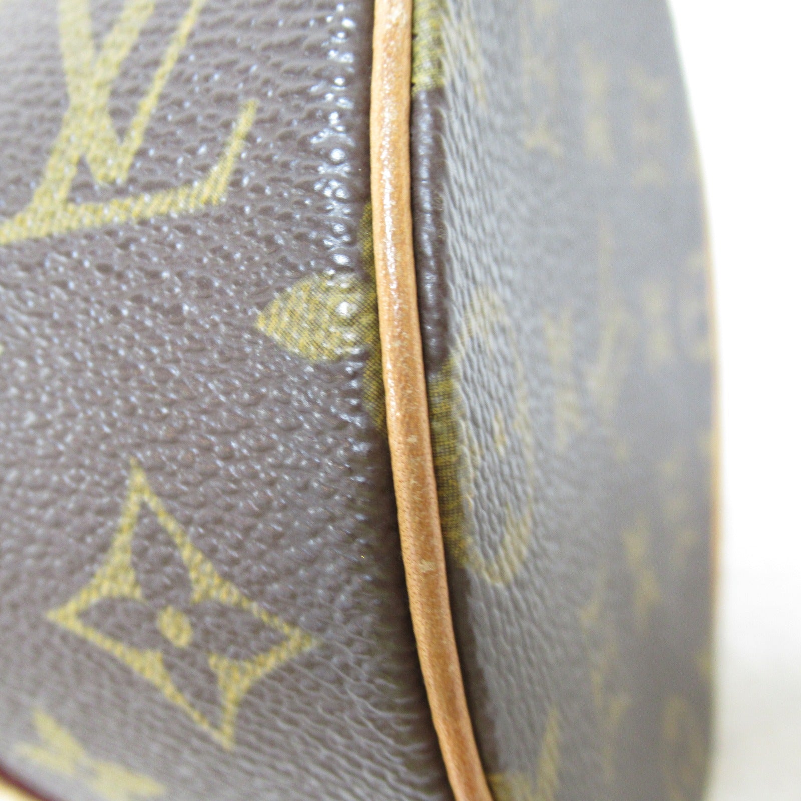 LOUIS VUITTON Monogram Papillon PM手挽袋啡色