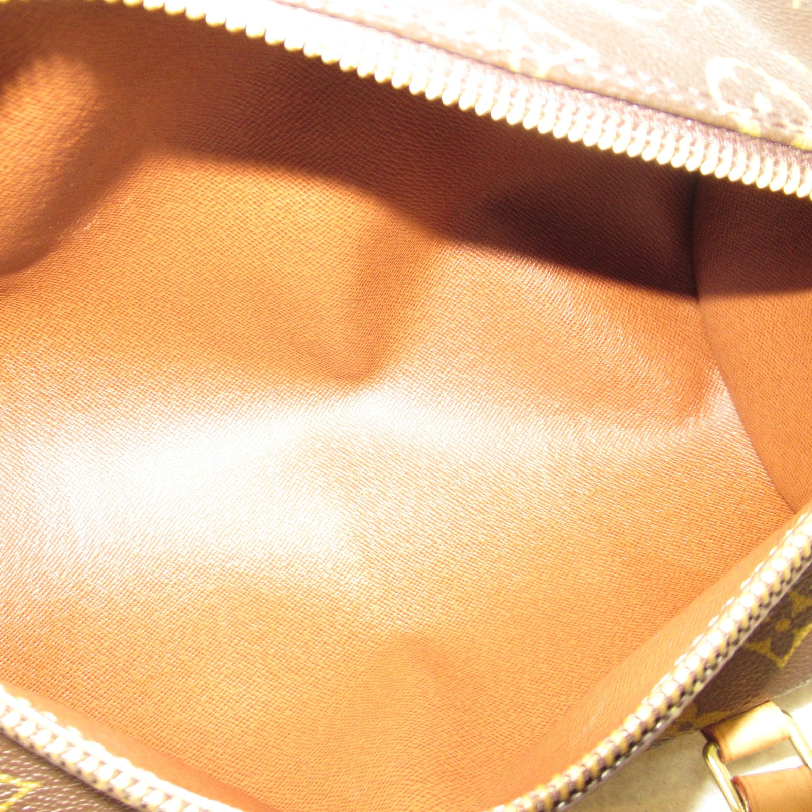 LOUIS VUITTON Monogram Papillon PM手挽袋啡色