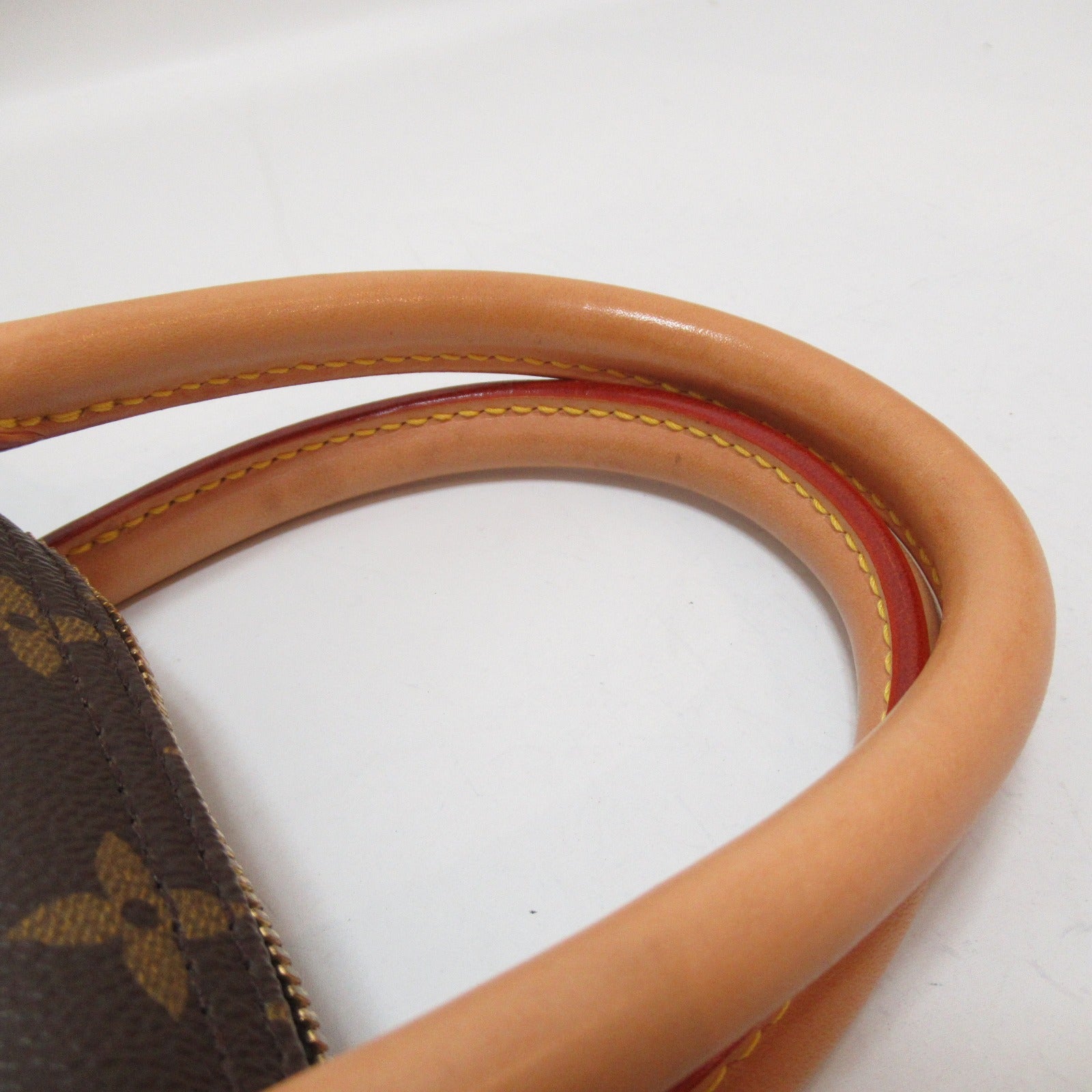 LOUIS VUITTON 【激減優惠】Monogram Deauville金扣手挽袋啡色