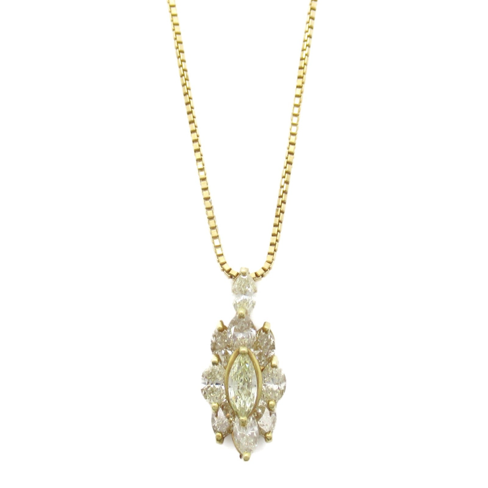 JEWELRY 【激減優惠】18K黃金2.69ct Diamond Necklace