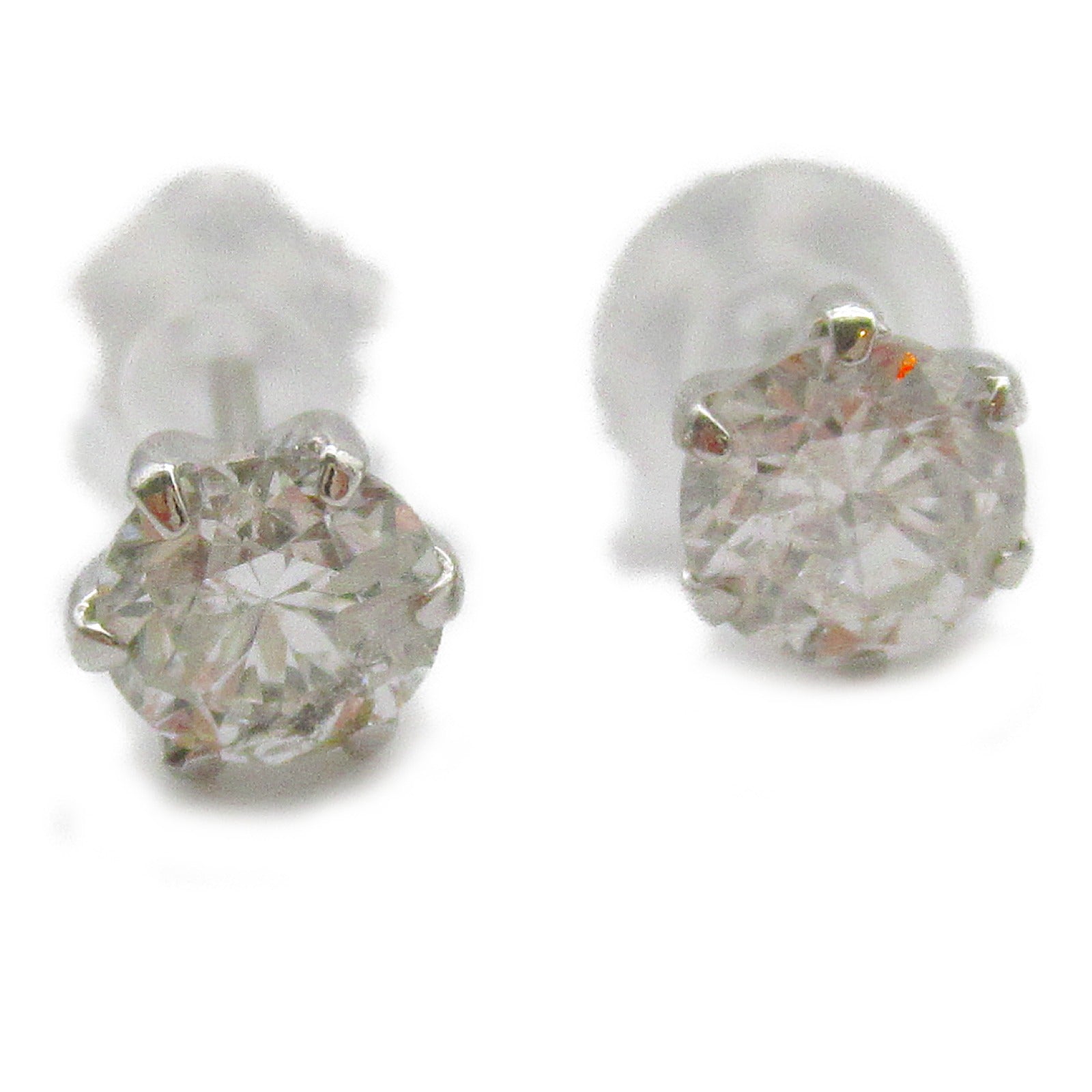 JEWELRY PT900鉑金Diamond Earrings 0.338ct/0.311ct鑽石耳環