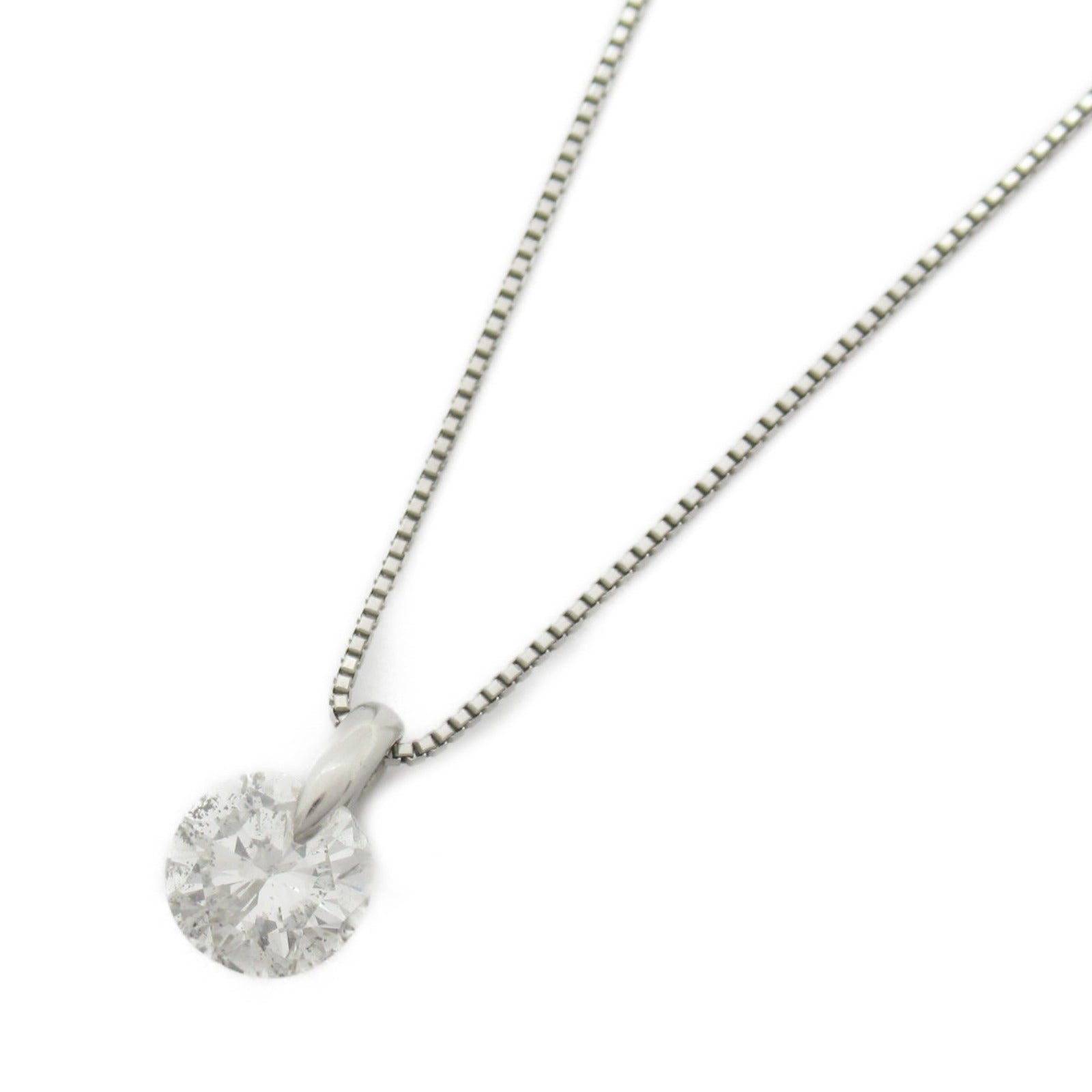 [Everyday Essential] PT900 Platinum Japanese - Made Chain Essential Necklace