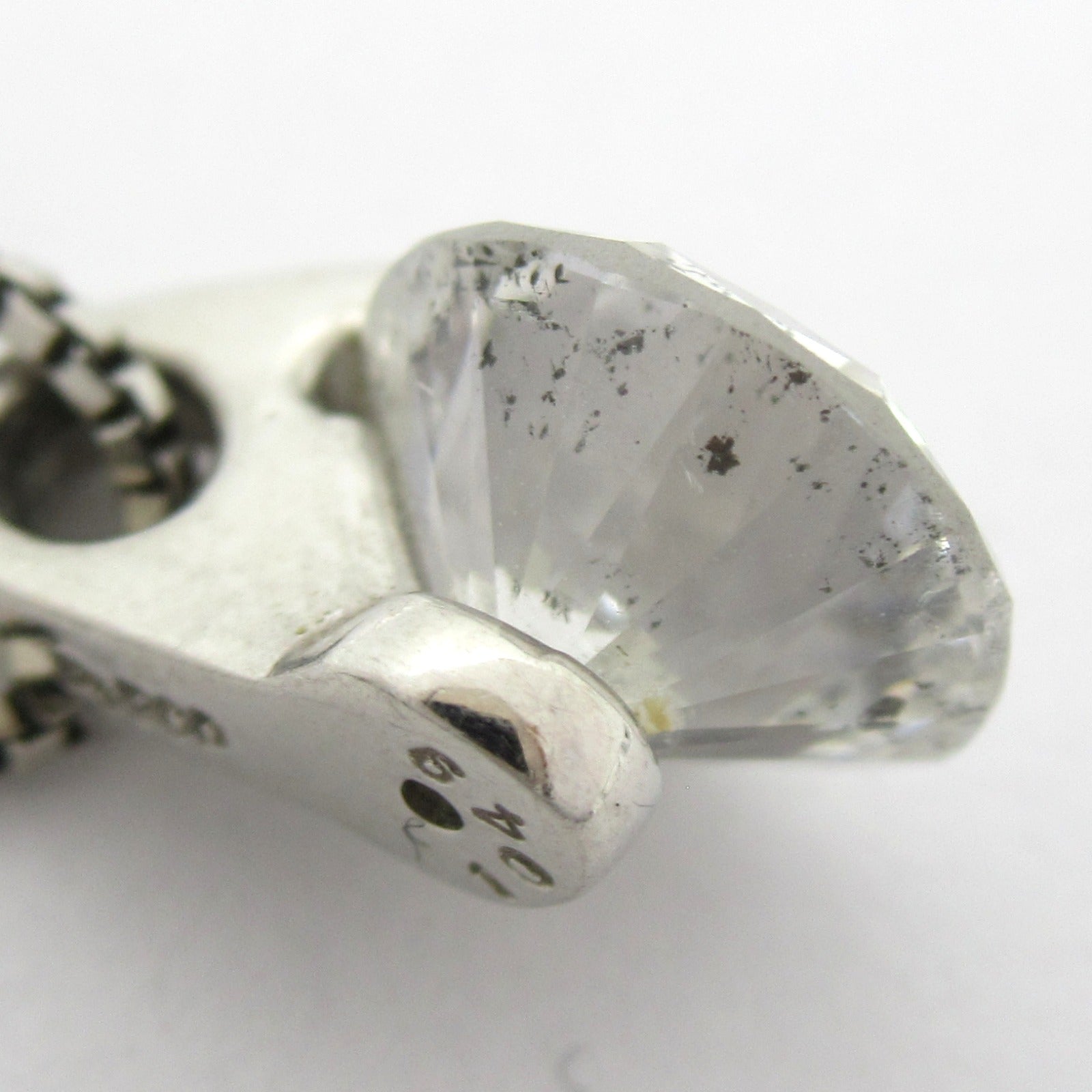 JEWELRY PT900/PT850鉑金Diamond Necklace 1.049ct鑽石項鍊
