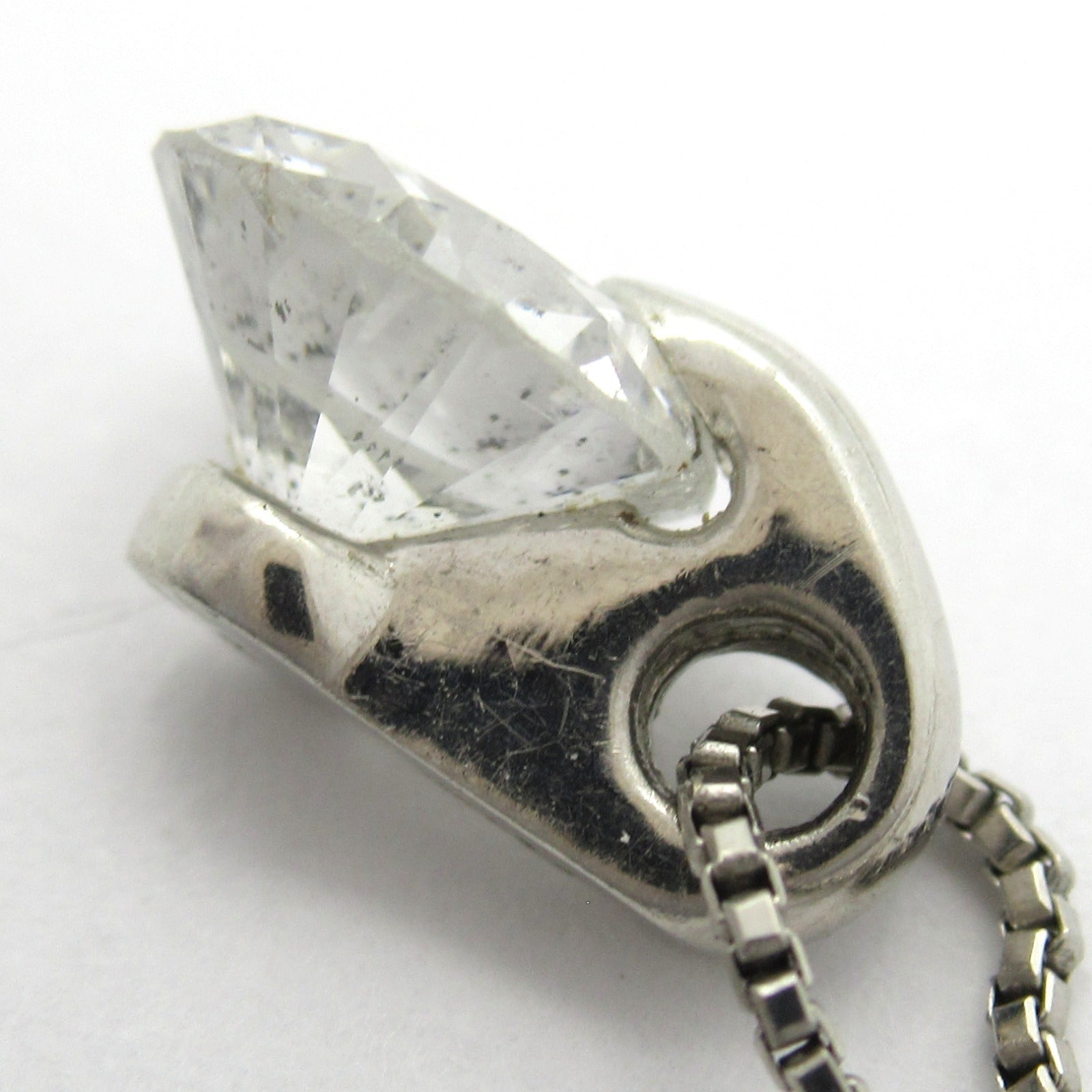 JEWELRY PT900/PT850鉑金Diamond Necklace 1.049ct鑽石項鍊
