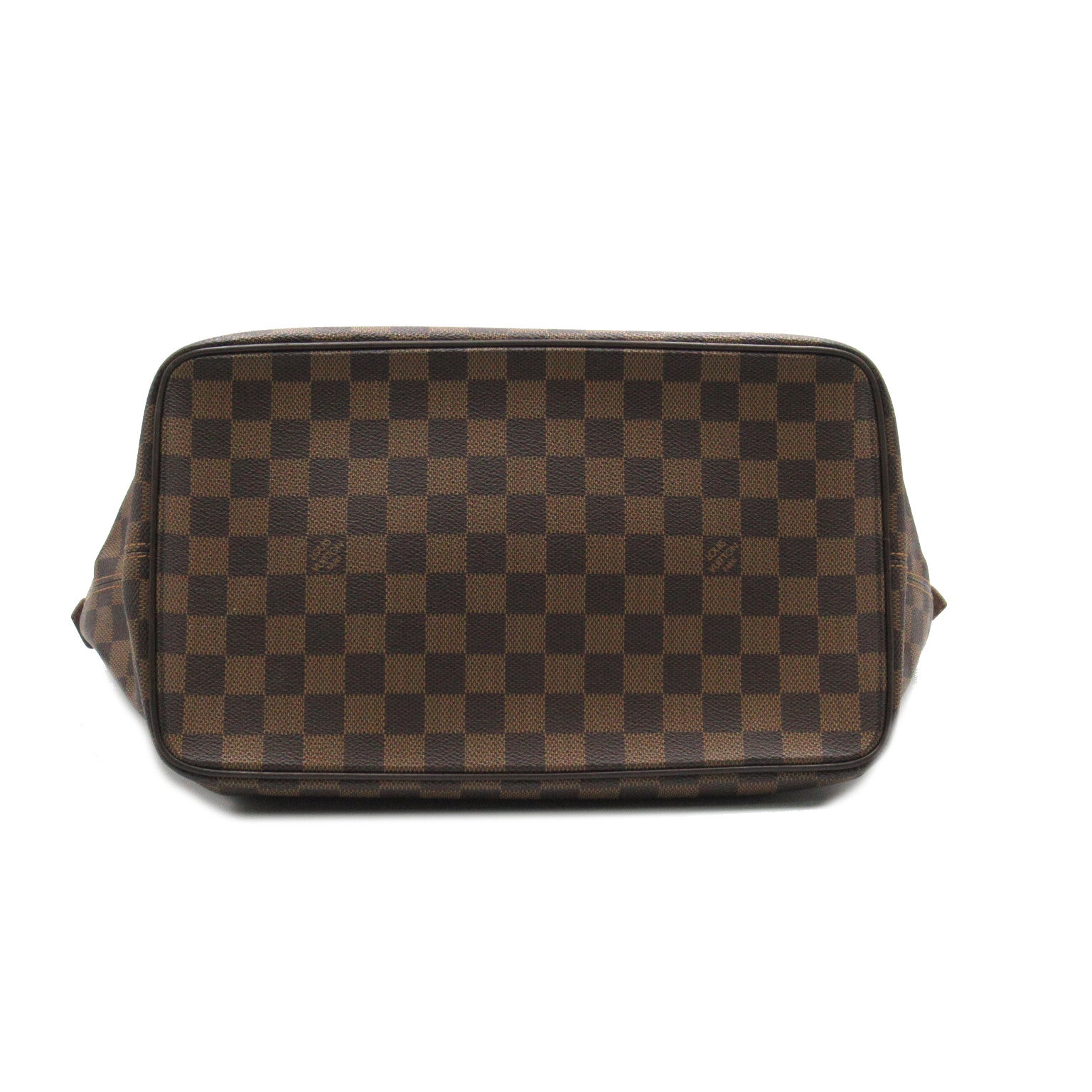 LOUIS VUITTON Damier Saleya MM金扣手挽袋/肩背袋啡色