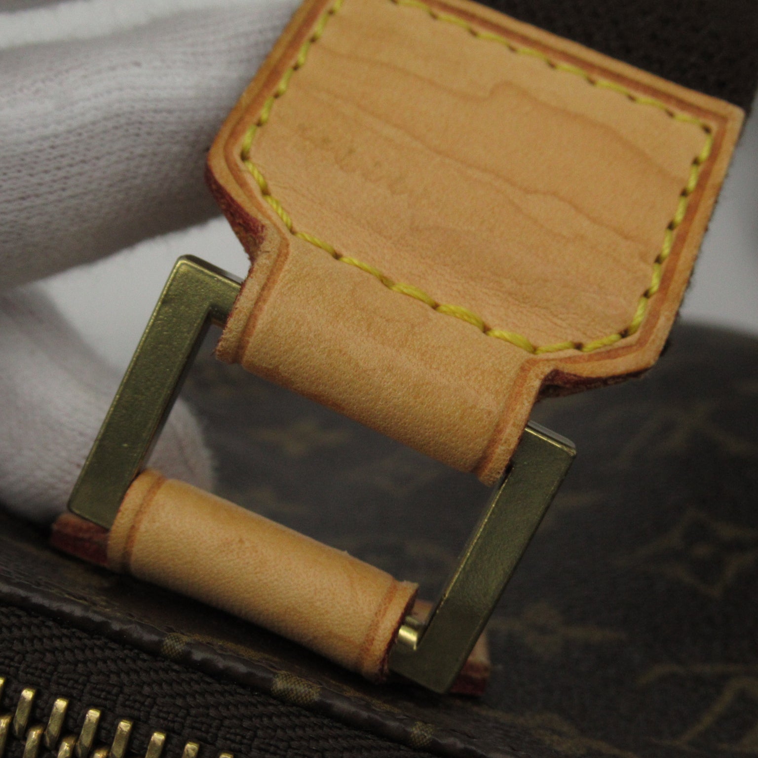 LOUIS VUITTON Monogram Pochette Bosphore金扣肩背袋啡色