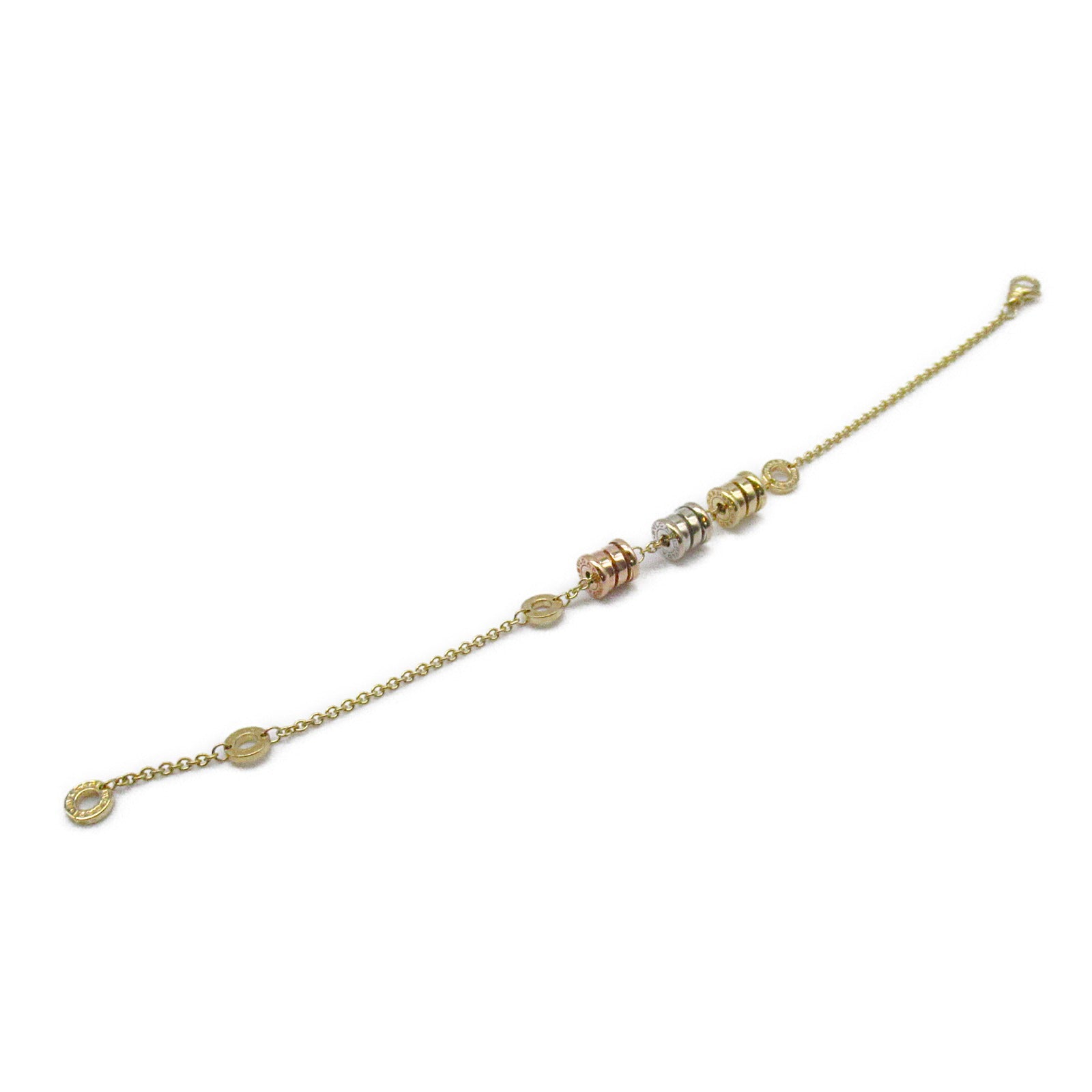 BVLGARI 18K Yellow Gold/Rose Gold/White Gold B.zero1 Bracelet Bracelet