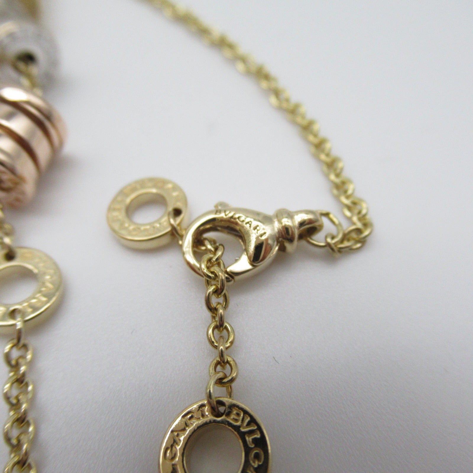 BVLGARI 18K Yellow Gold/Rose Gold/White Gold B.zero1 Bracelet Bracelet