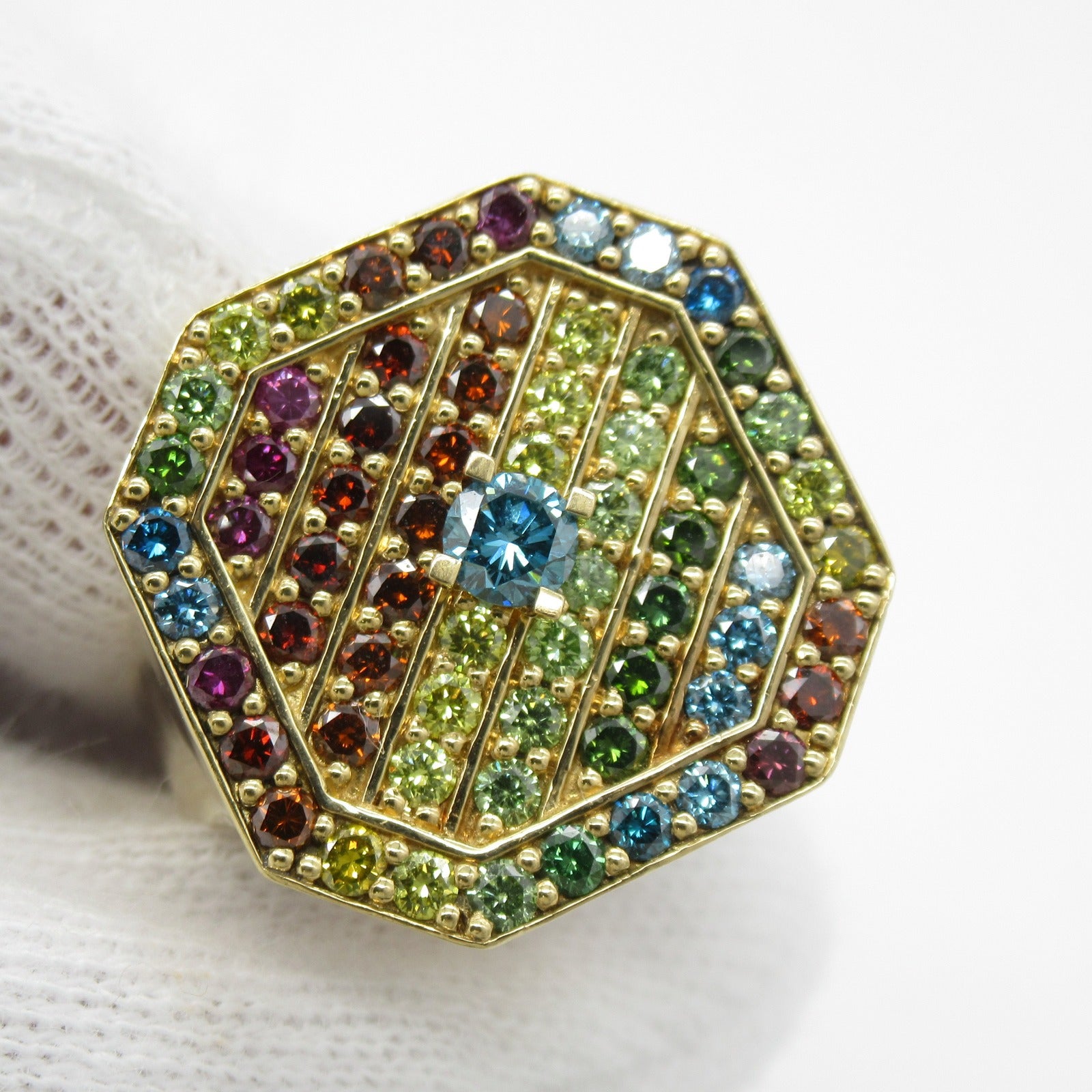 JEWELRY 18K黃金1.84ct Diamond Ring US#8.75