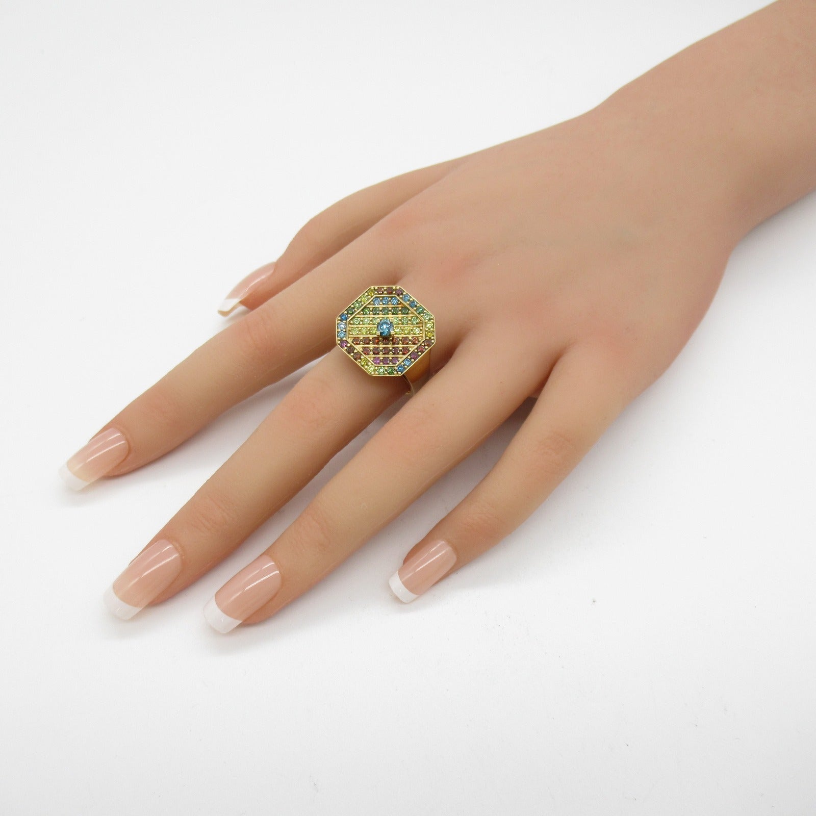 JEWELRY 18K黃金1.84ct Diamond Ring US#8.75