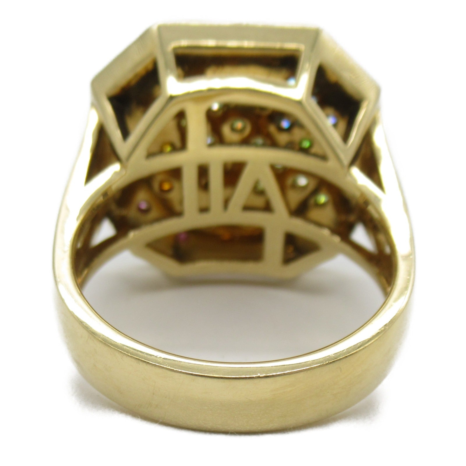 JEWELRY 18K黃金1.84ct Diamond Ring US#8.75
