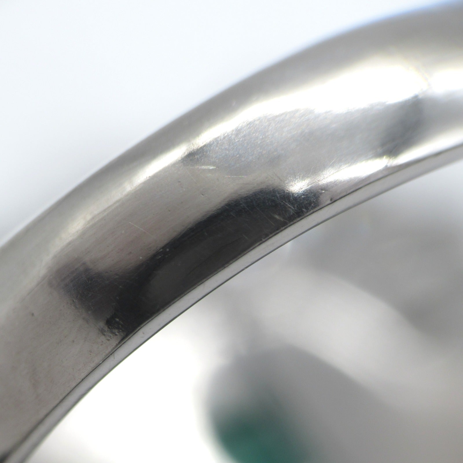 JEWELRY PT900鉑金Emerald Ring 18.41ct綠寶石/2.36ct鑽石戒指US#6.25