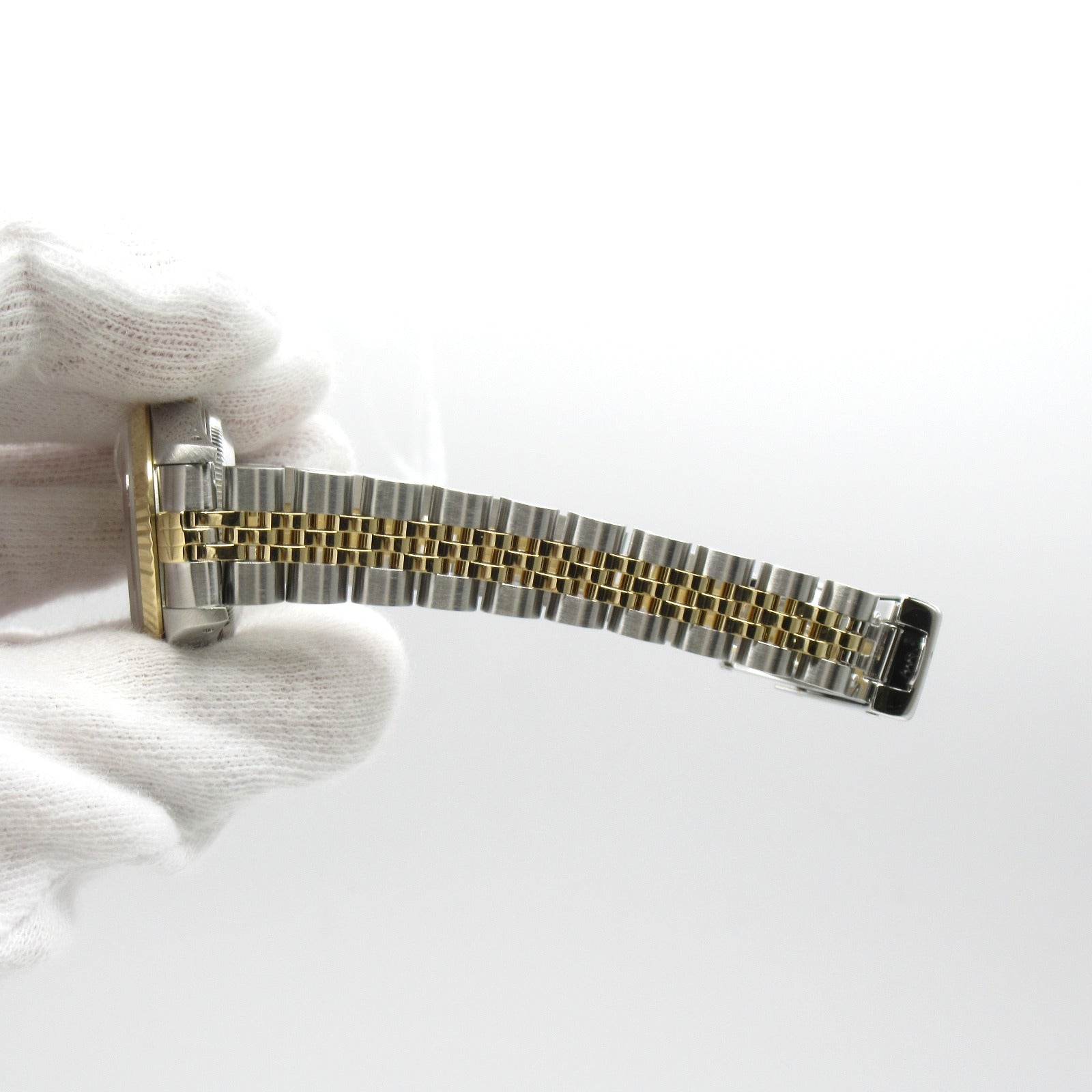 ROLEX Datejust 10P Diamond手錶自動機芯金意図