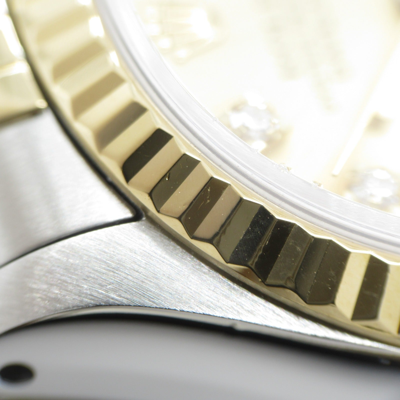 ROLEX Datejust 10P Diamond手錶自動機芯金意図