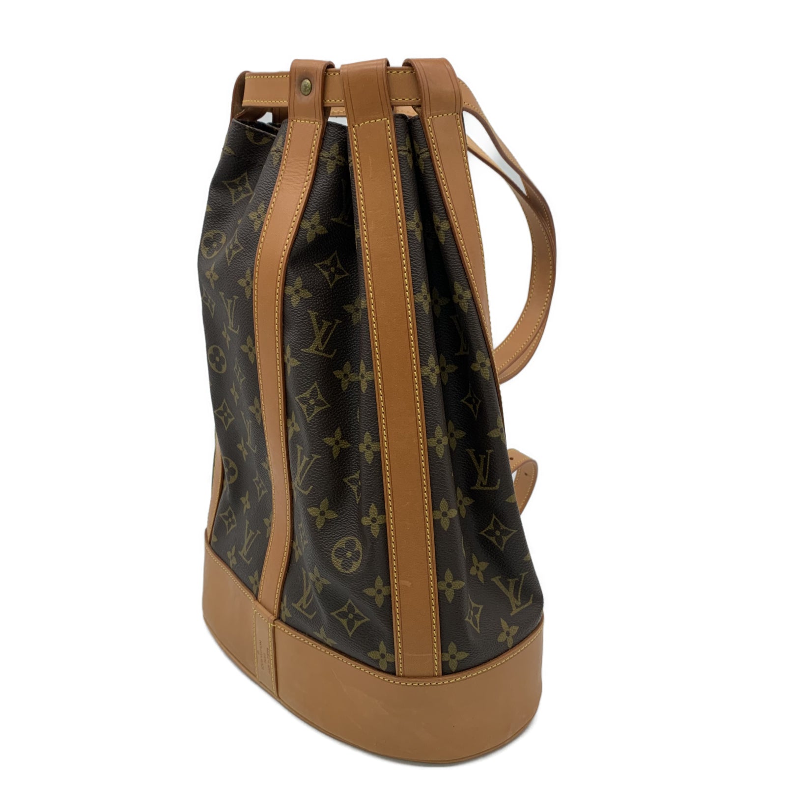LOUIS VUITTON Monogarm Randonnee PM肩背袋啡色