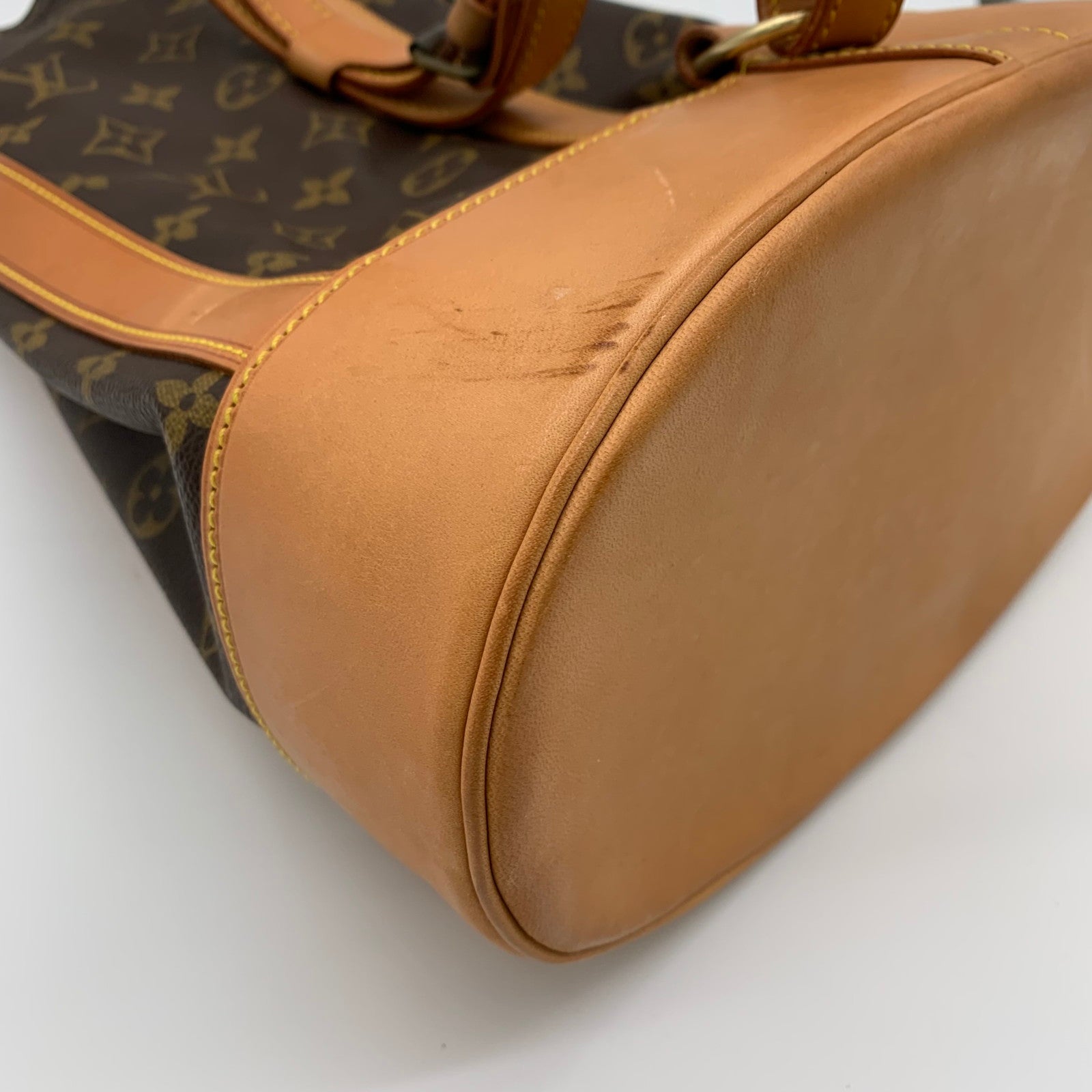 LOUIS VUITTON Monogarm Randonnee PM肩背袋啡色