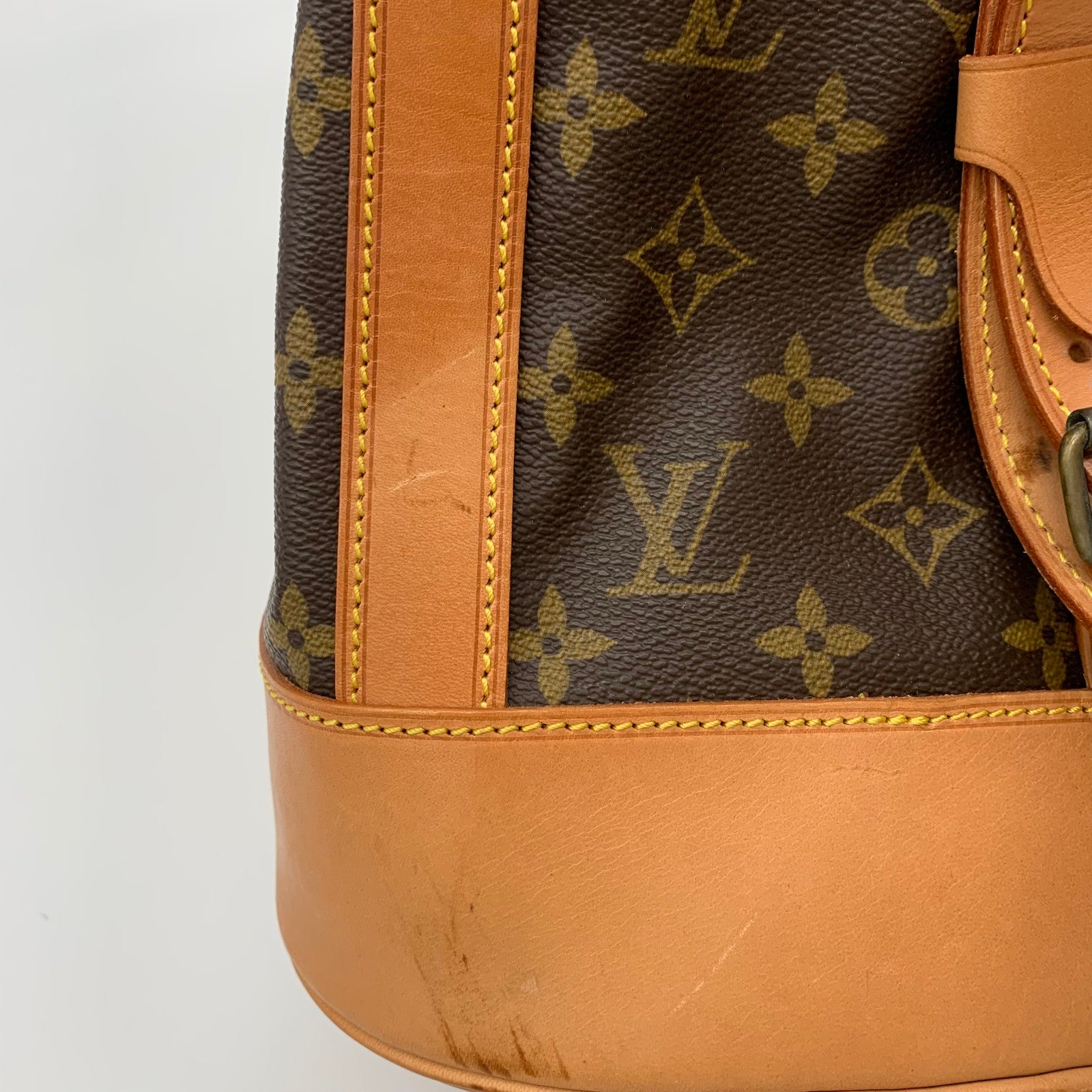 LOUIS VUITTON Monogarm Randonnee PM肩背袋啡色