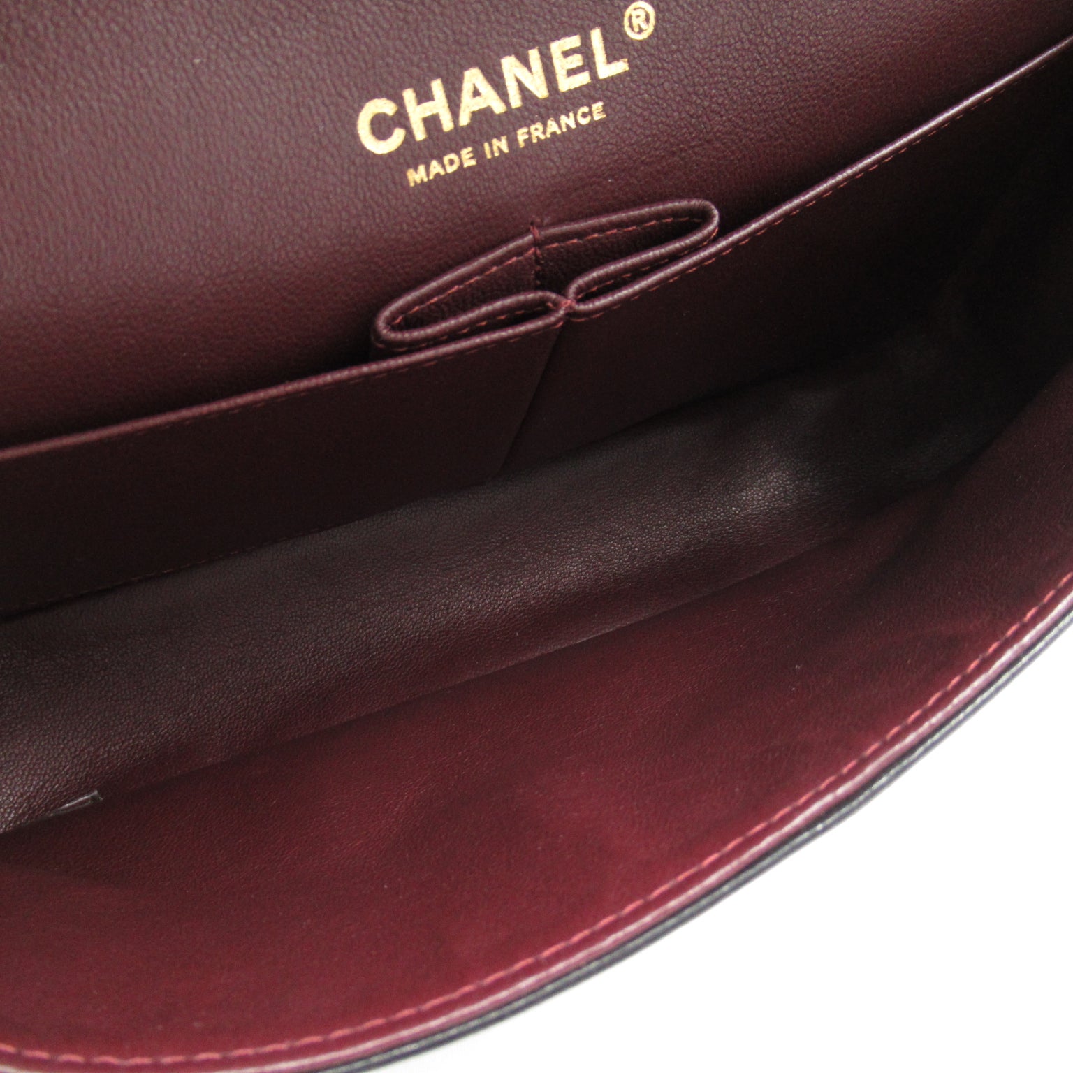 CHANEL Diamond Sheepskin Leather Classic Gold Buckle Shoulder Bag Black