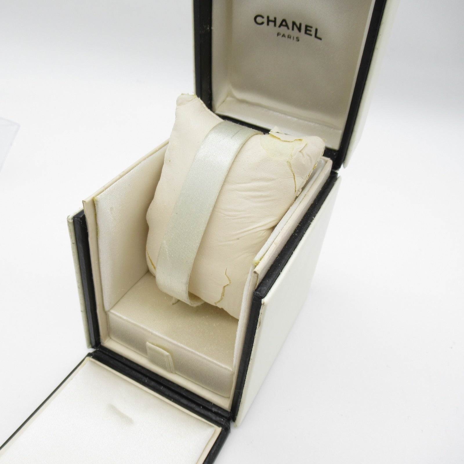 CHANEL Premiere L Chain Watch不鏽鋼手錶石英機芯黑色