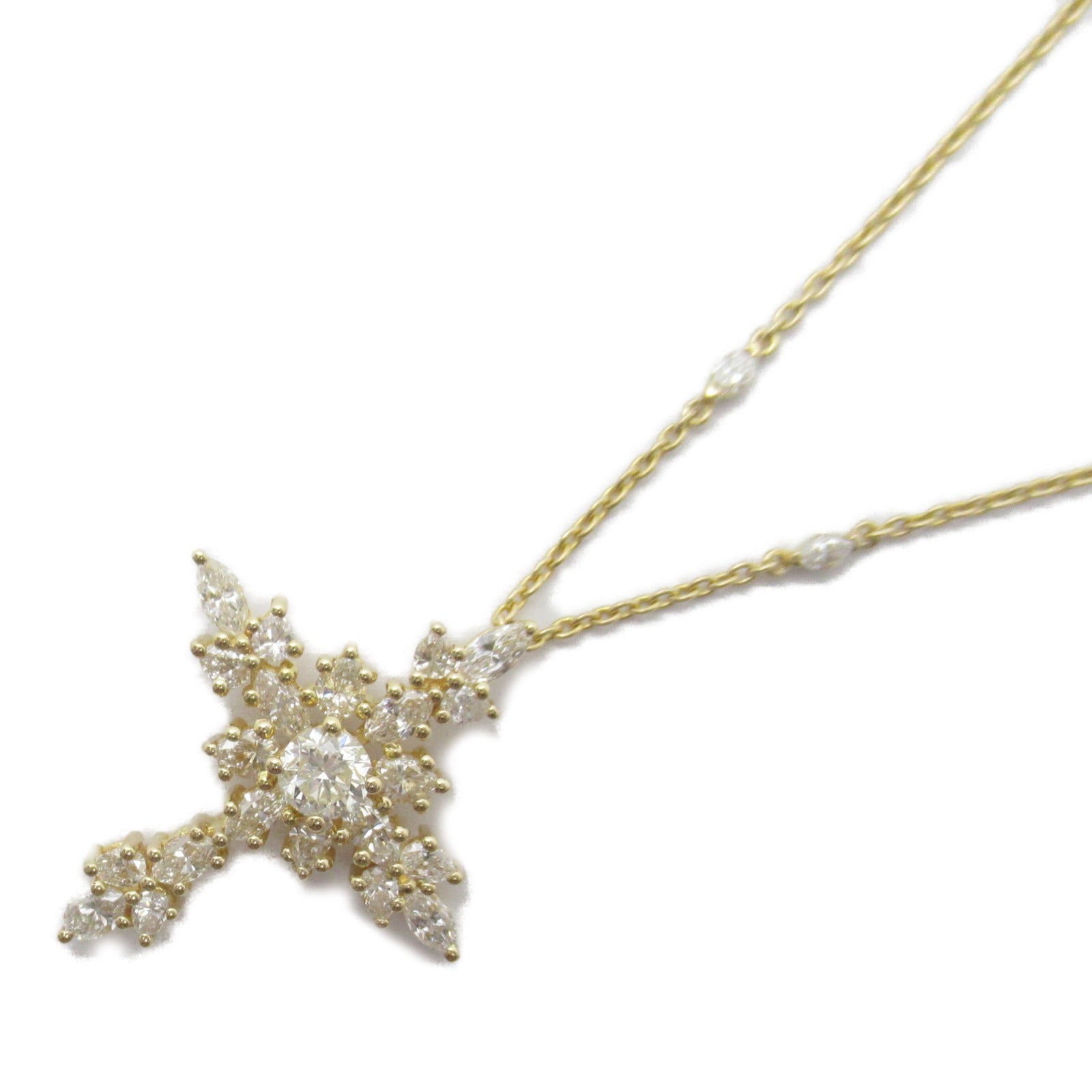 JEWELRY 18K黃金Diamond Necklace 0.380ct/1.803ct鑽石項鍊