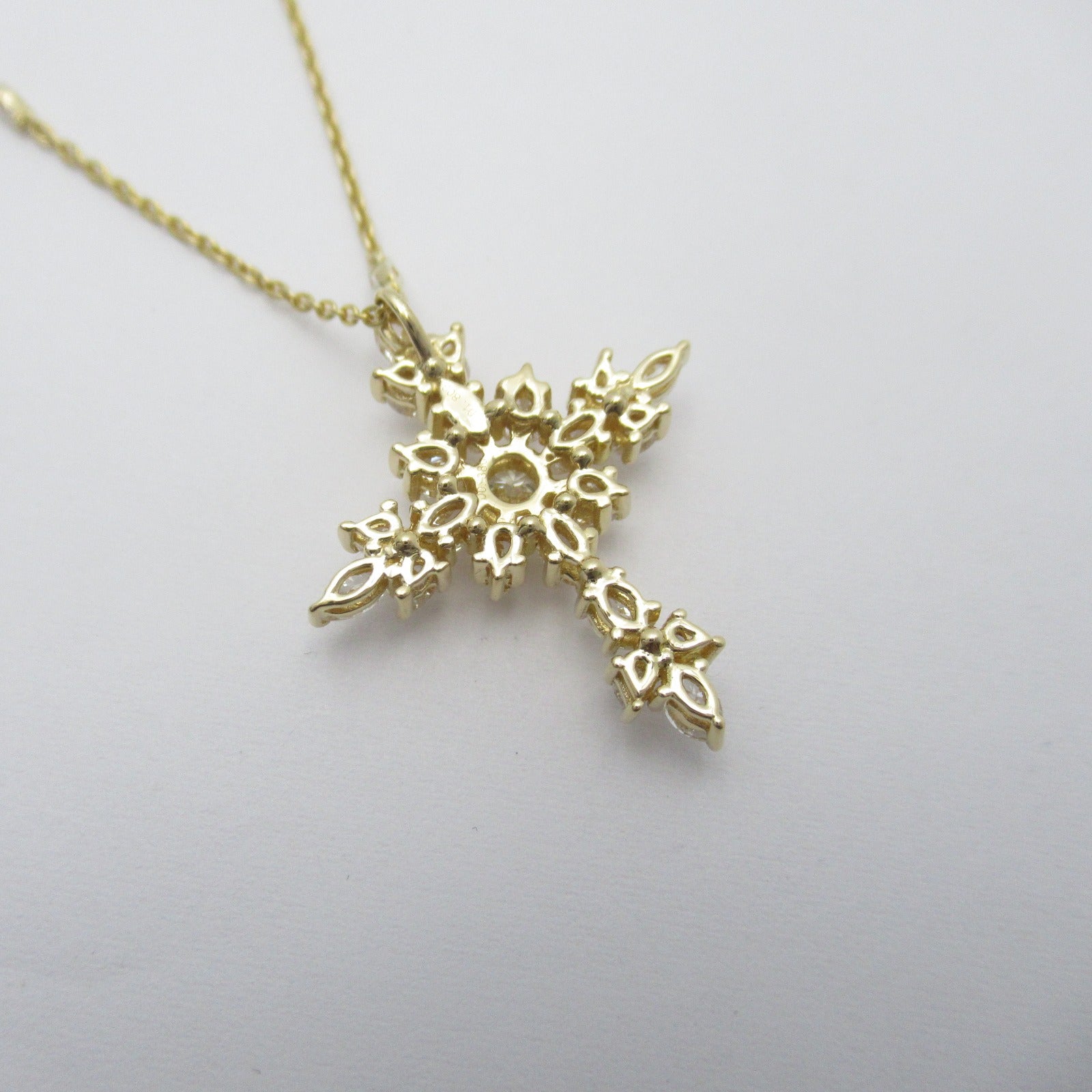 JEWELRY 18K黃金Diamond Necklace 0.380ct/1.803ct鑽石項鍊