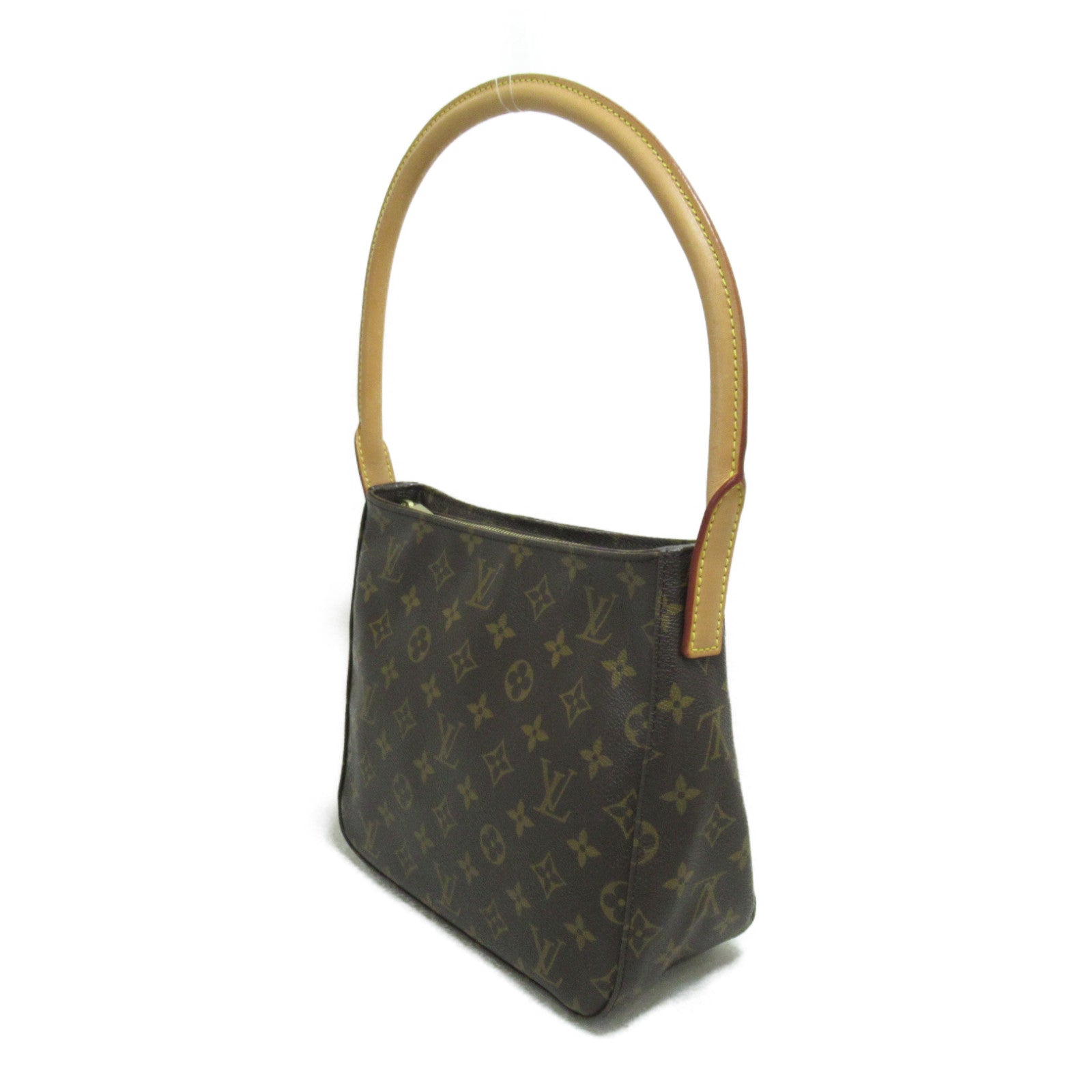 LOUIS VUITTON Monogram Looping MM肩背袋啡色