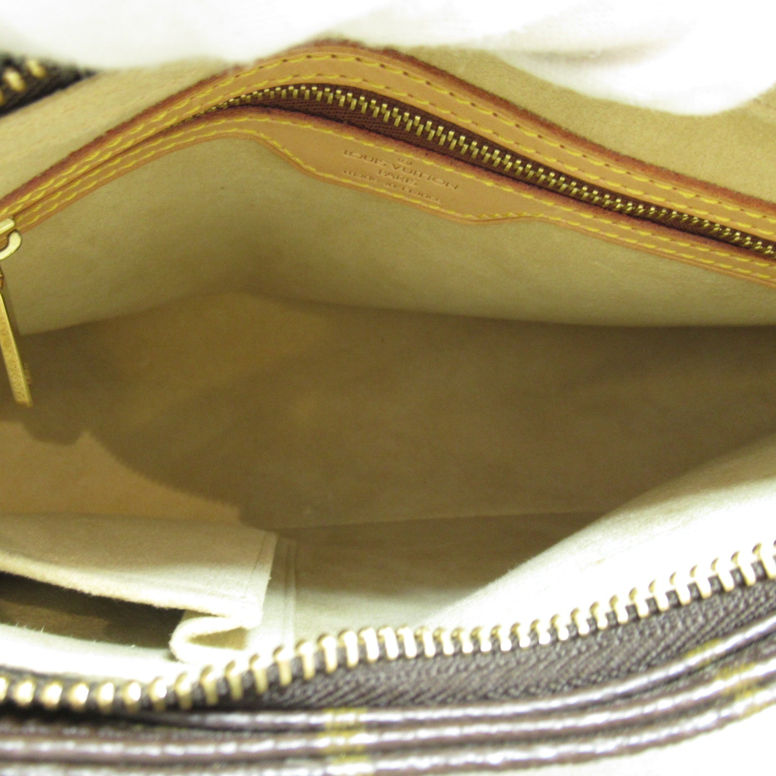 LOUIS VUITTON Monogram Looping MM肩背袋啡色
