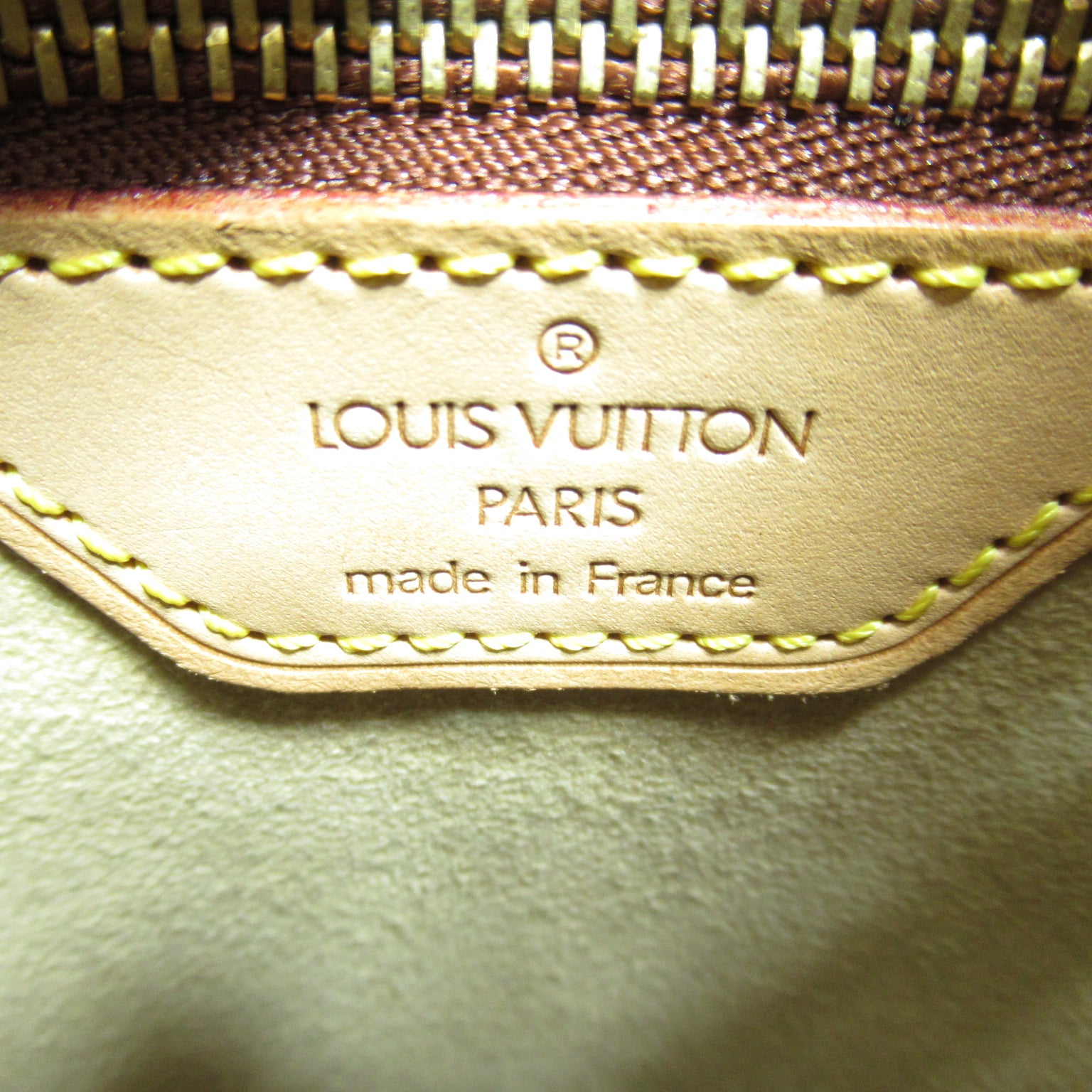 LOUIS VUITTON Monogram Looping MM肩背袋啡色