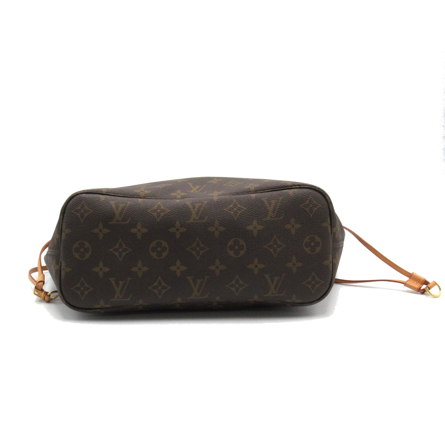 LOUIS VUITTON Monogram Neverfull PM手挽袋啡色
