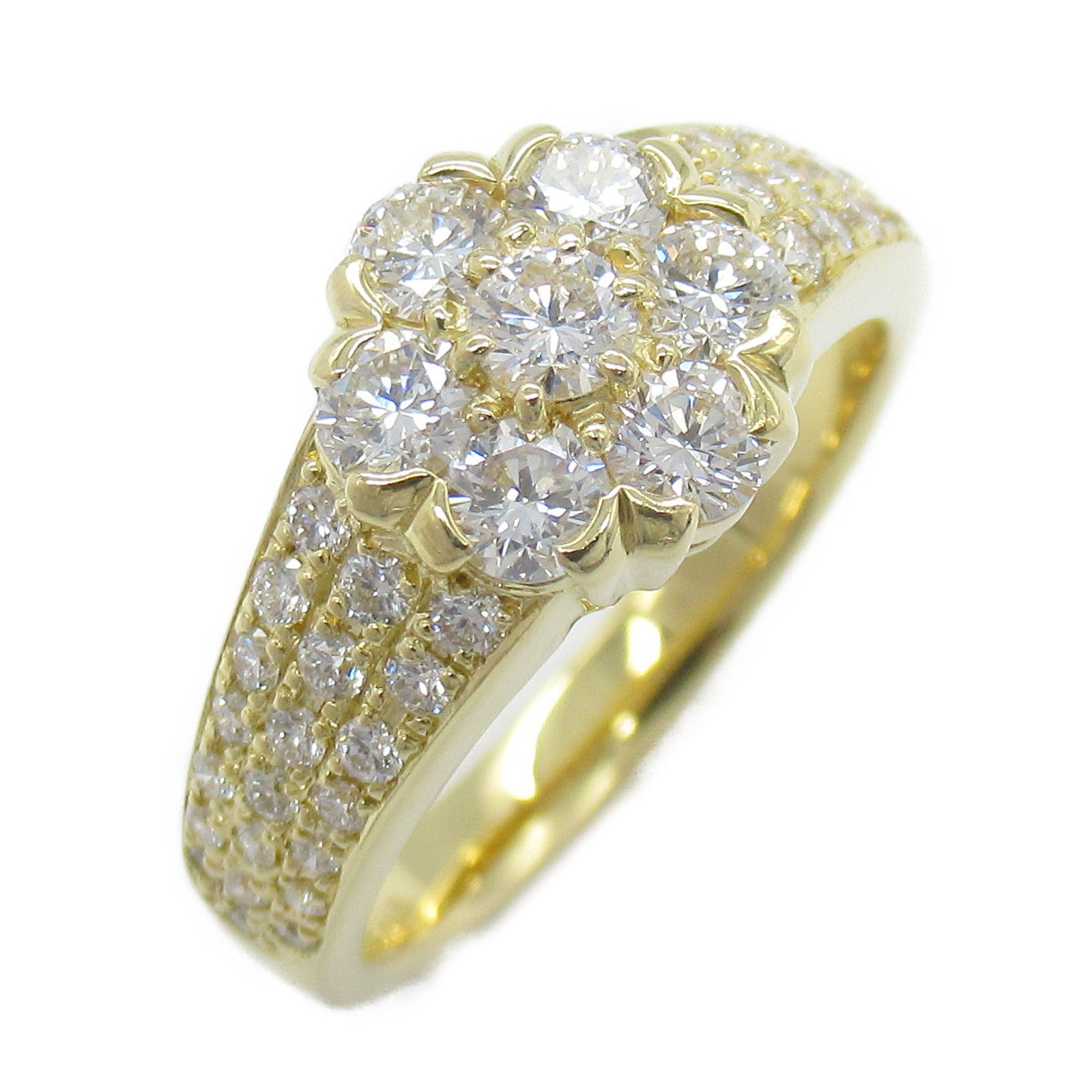 JEWELRY 18K黃金Diamond Ring 1.10ct鑽石戒指US#6.25