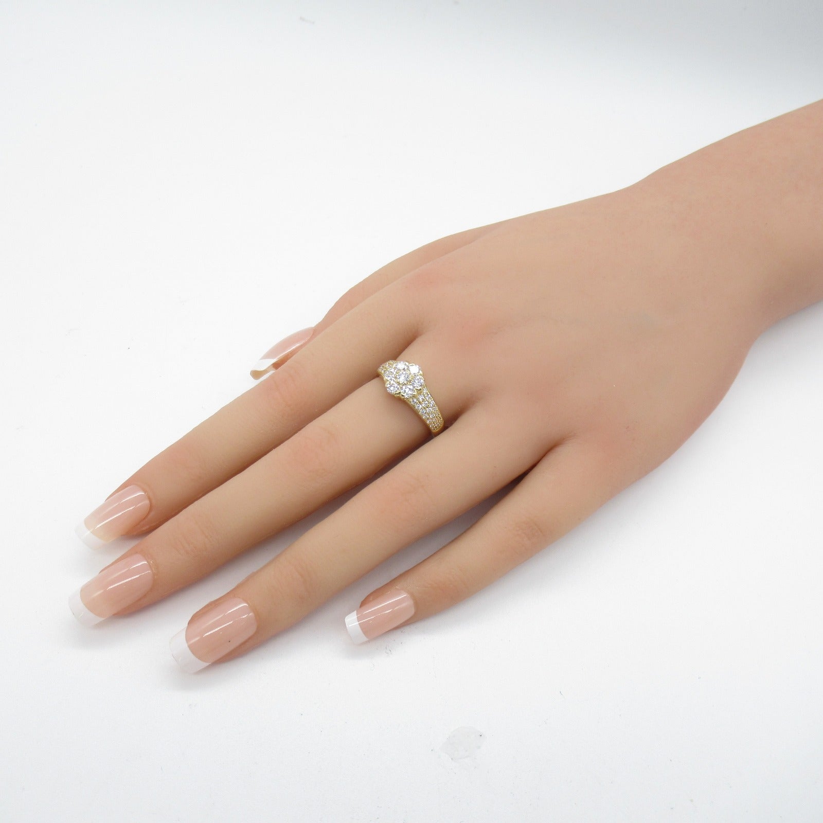 JEWELRY 18K黃金Diamond Ring 1.10ct鑽石戒指US#6.25