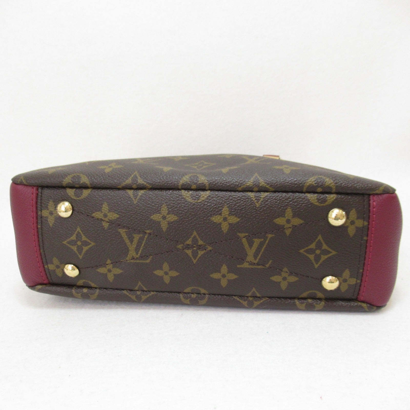 LOUIS VUITTON 【激減優惠】Monogram Pallas BB金扣手挽肩背兩用袋啡色