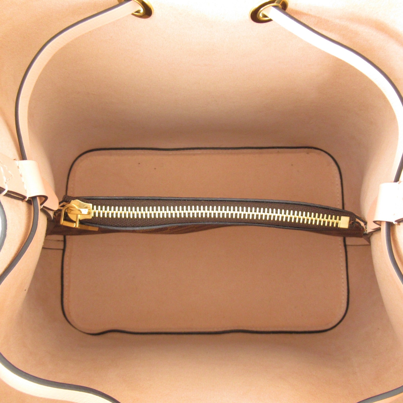 LOUIS VUITTON Damier Neo Noe肩背袋啡色/粉紅色