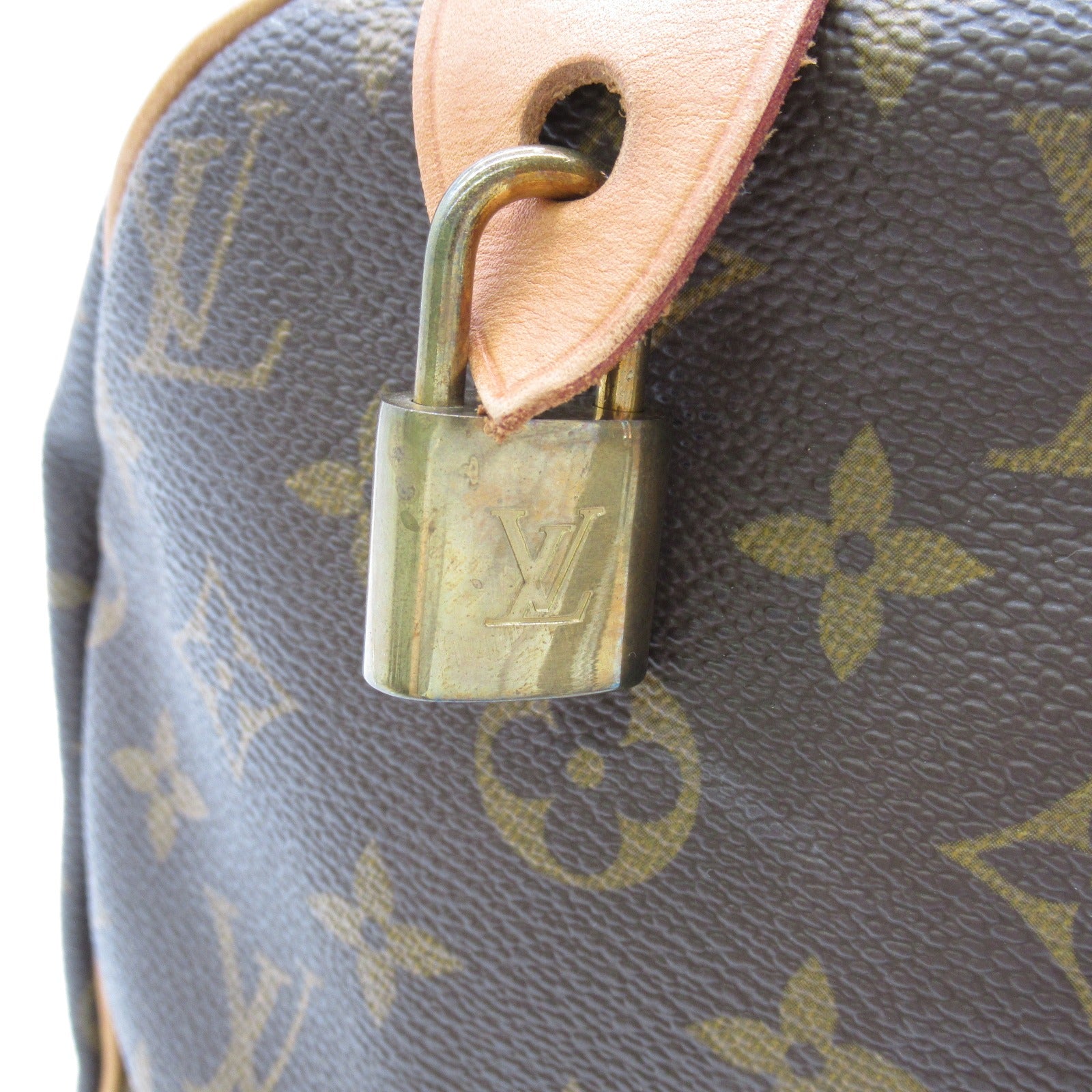 LOUIS VUITTON Monogram Speedy 30手挽袋啡色