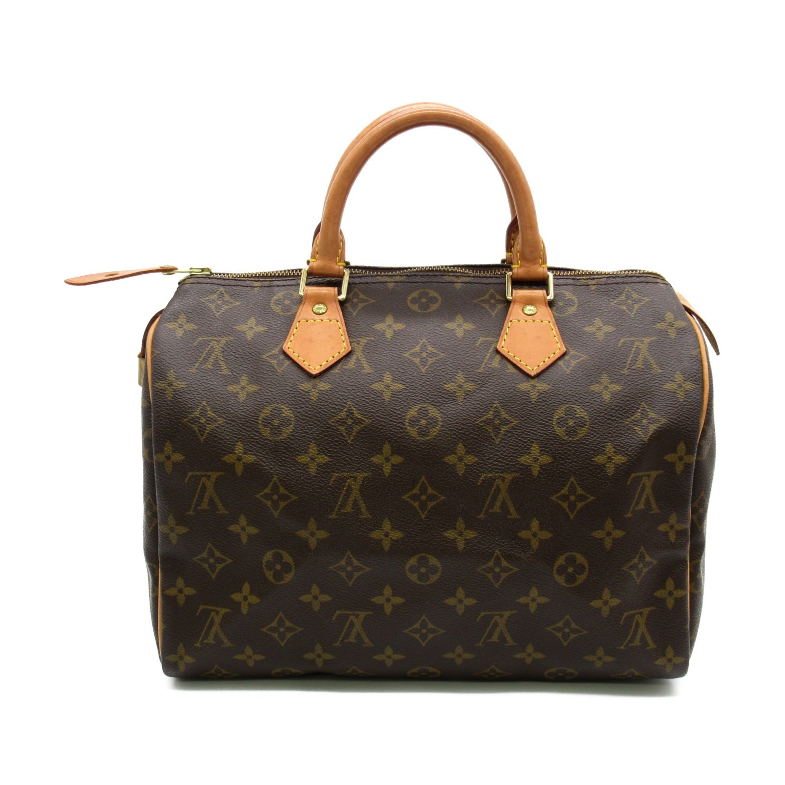 LOUIS VUITTON Monogram Speedy 30手挽袋啡色