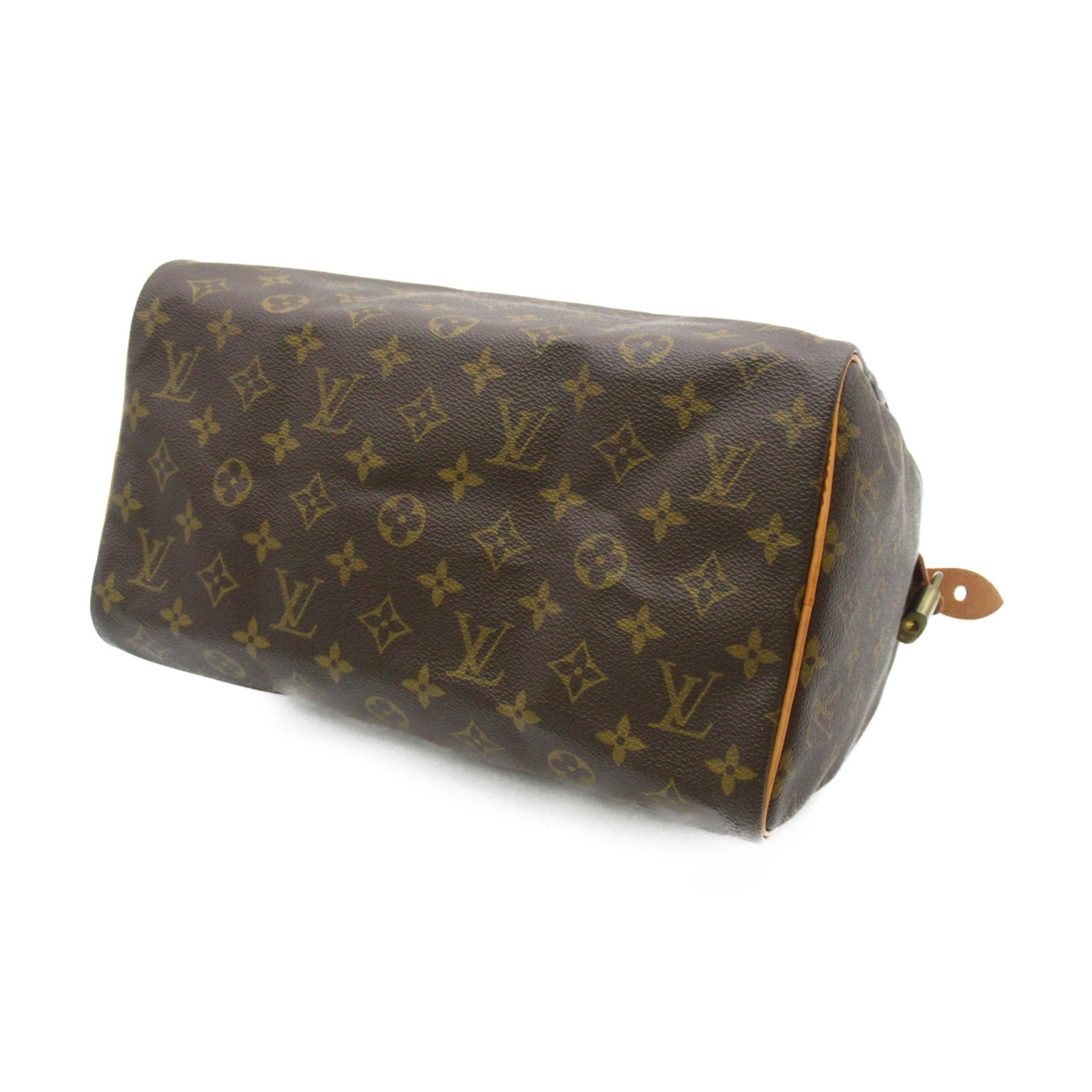LOUIS VUITTON Monogram Speedy 30手挽袋啡色
