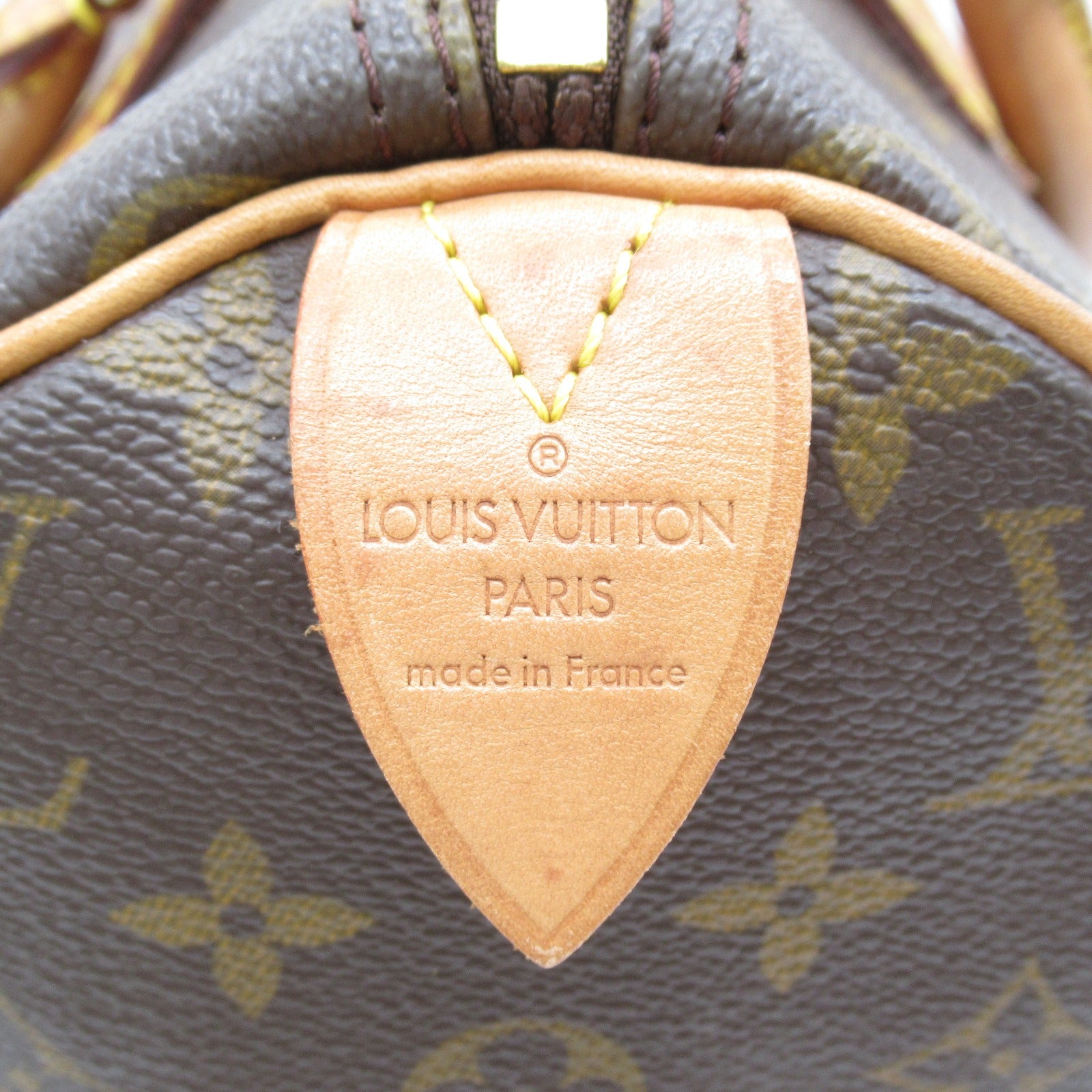 LOUIS VUITTON Monogram Speedy 30手挽袋啡色