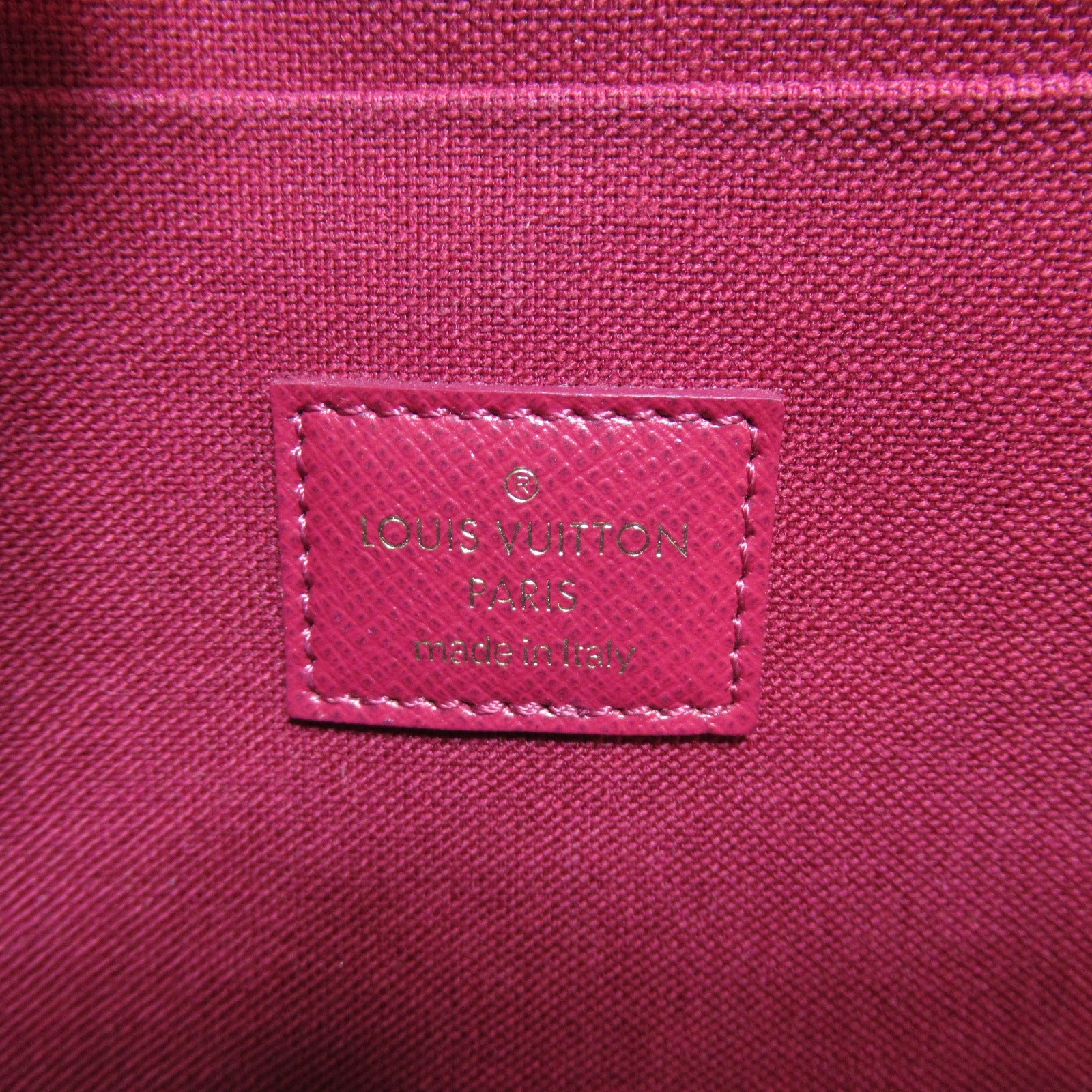 LOUIS VUITTON Monogram Pochette Felicy金扣鏈帶肩背袋啡色