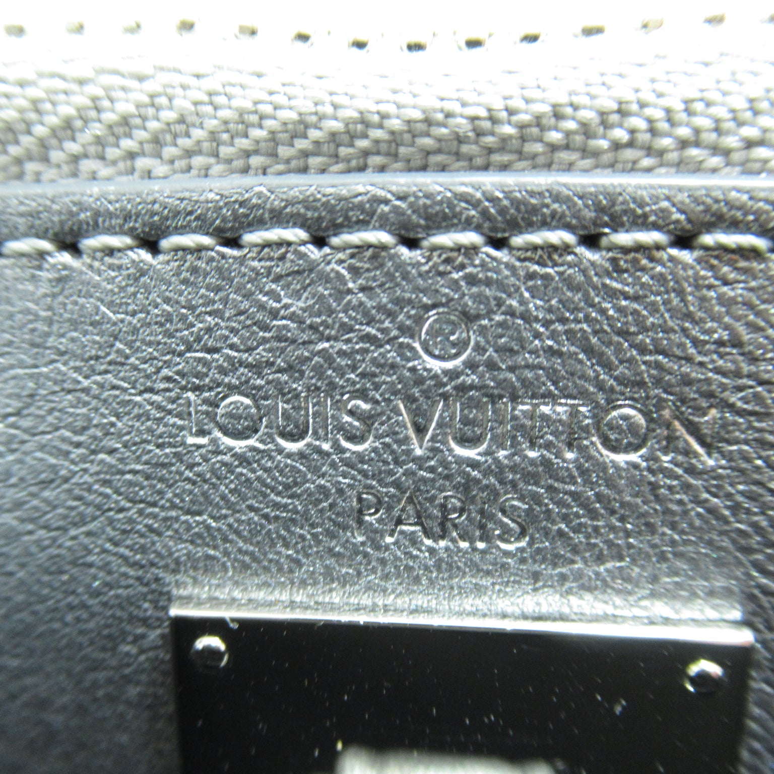LOUIS VUITTON 【激減優惠】牛皮皮革City Steamer PM銀扣手挽肩背兩用袋銀色