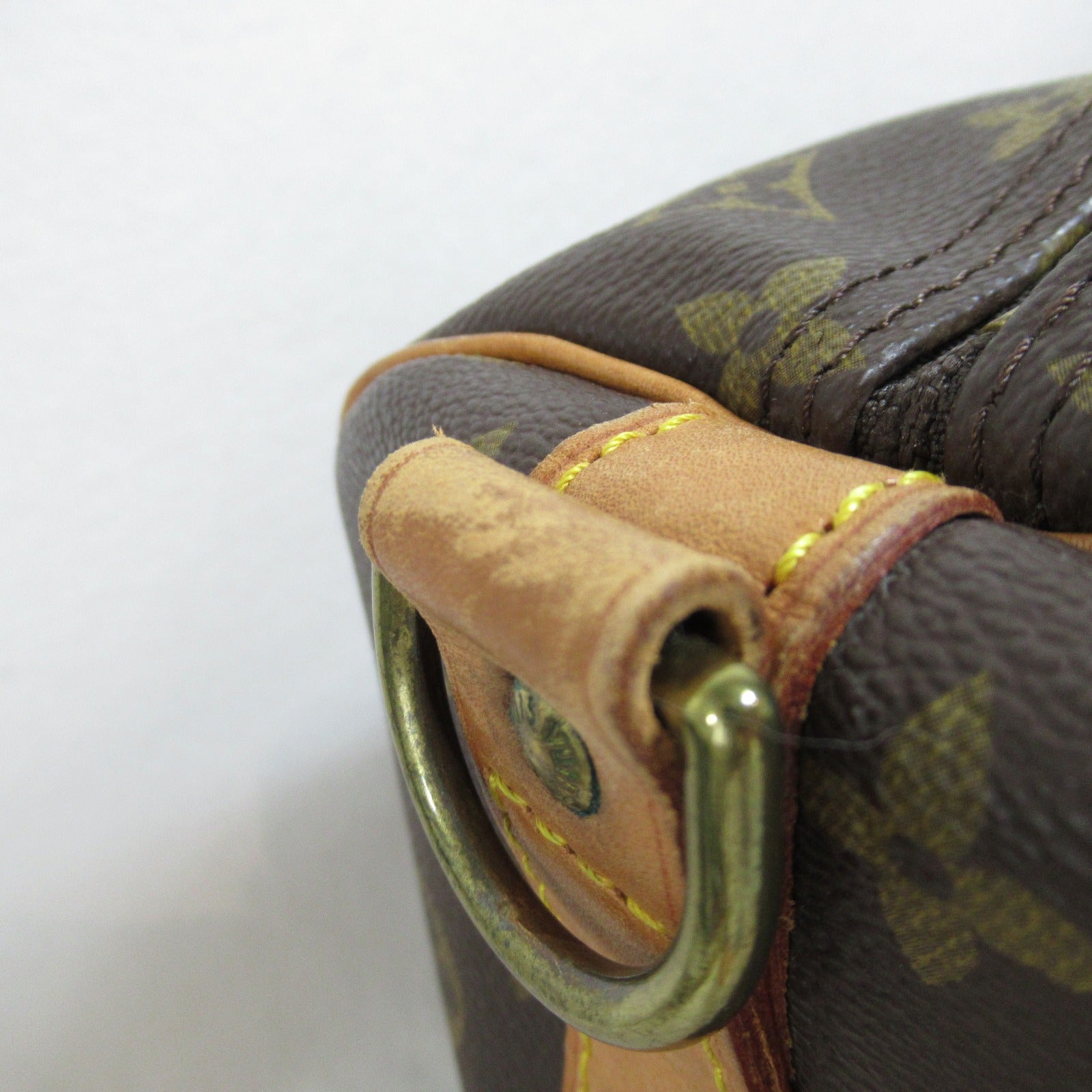 LOUIS VUITTON Monogram Keepall 60 Bandoulie金扣手挽肩背兩用袋啡色