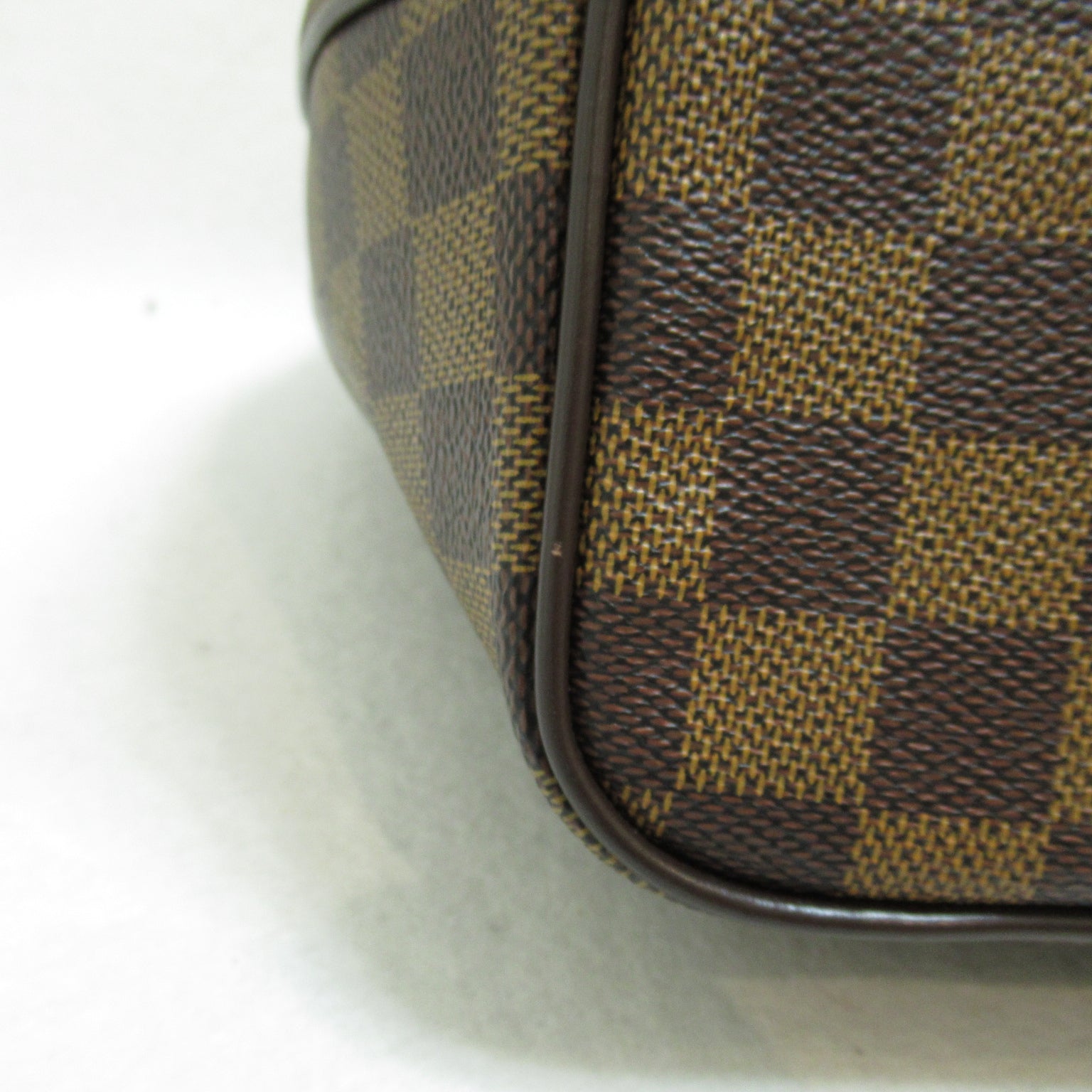 LOUIS VUITTON Damier Ebene Westminster GM Shoulder金扣肩背袋啡色