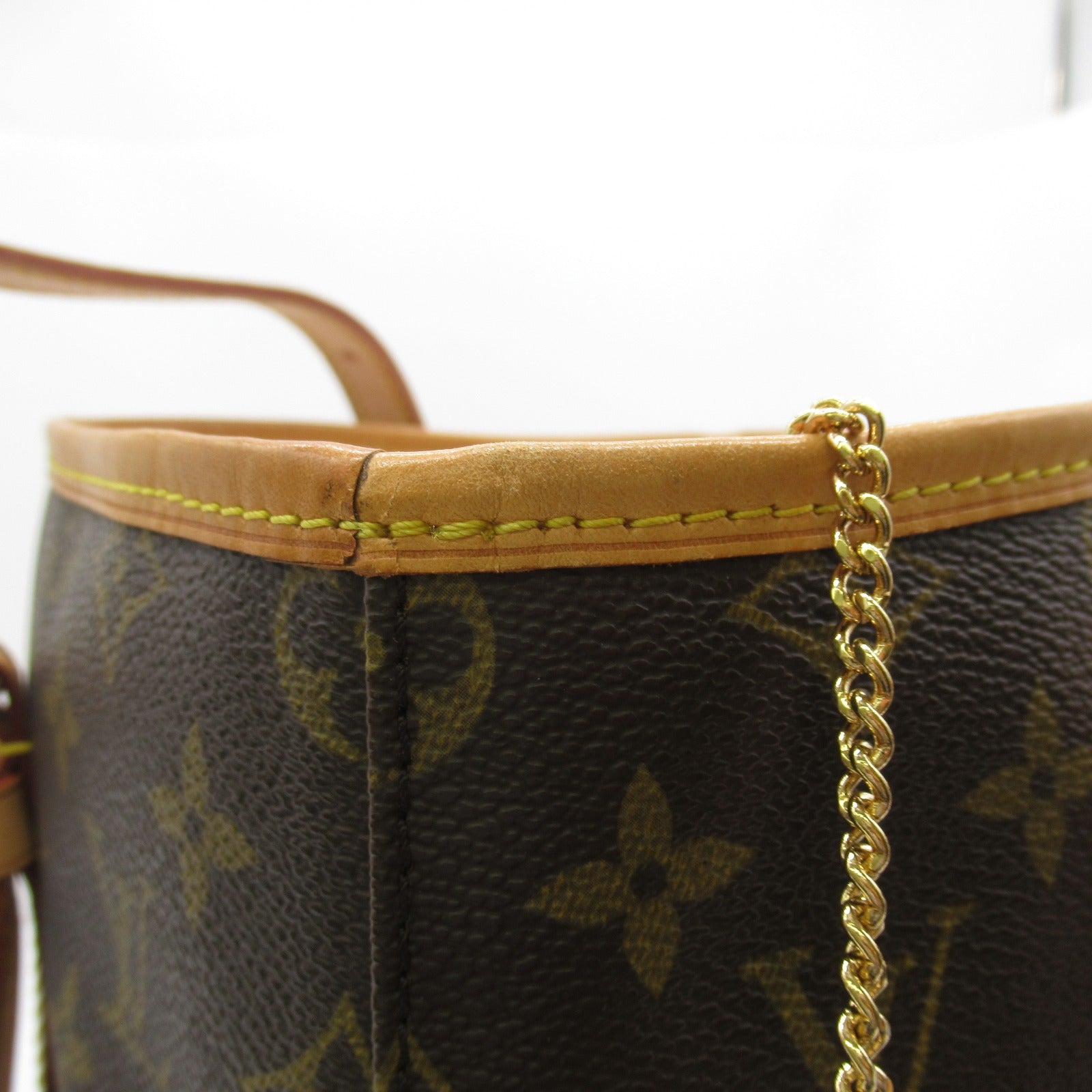 LOUIS VUITTON Monogram Bucket GM手挽袋/肩背袋啡色