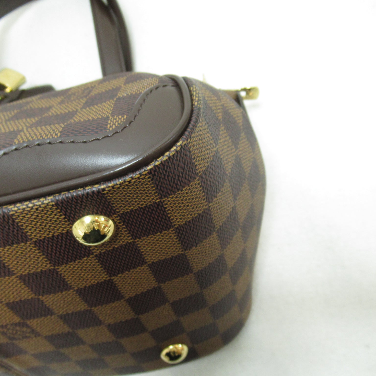 LOUIS VUITTON Damier Verona PM Shoulder Bag金扣肩巾袋啡色