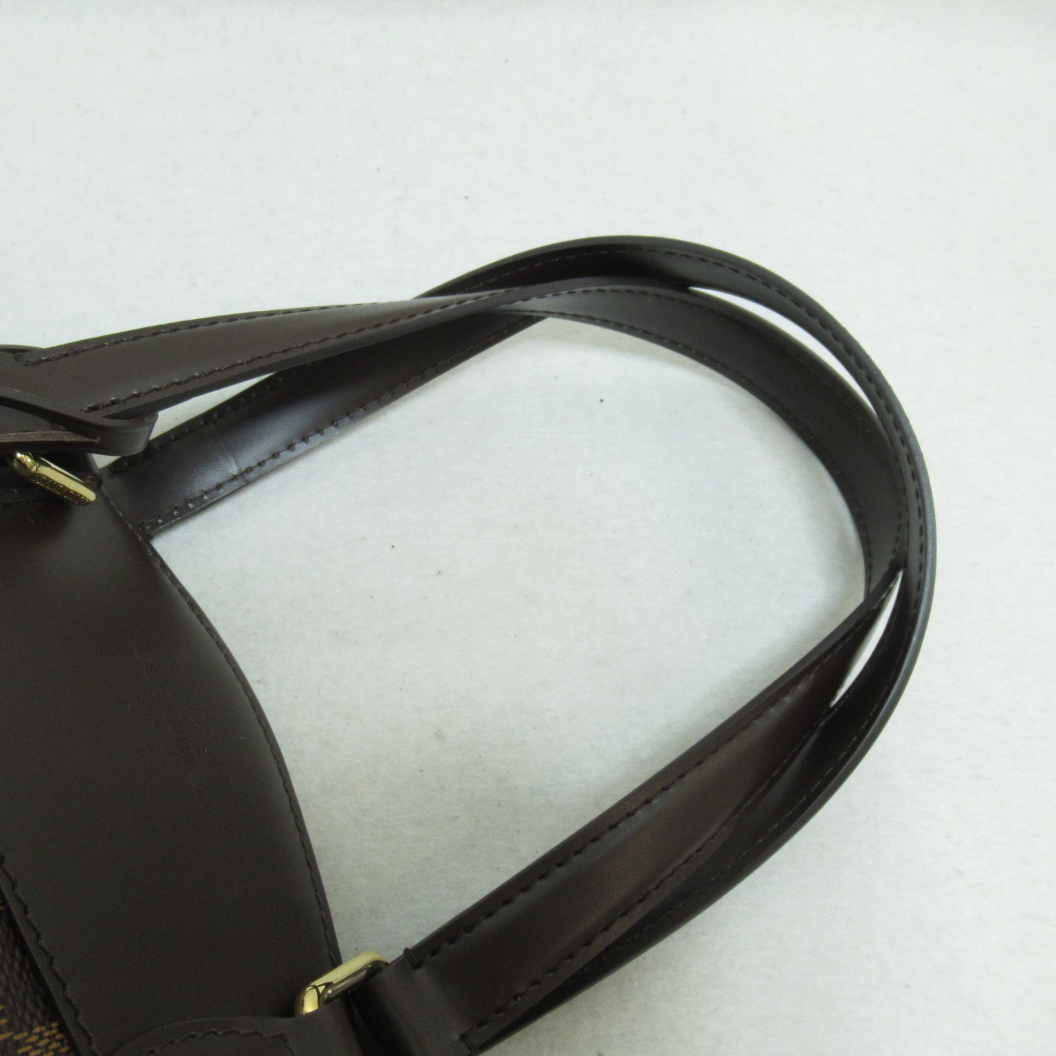 LOUIS VUITTON Damier Verona PM Shoulder Bag金扣肩巾袋啡色